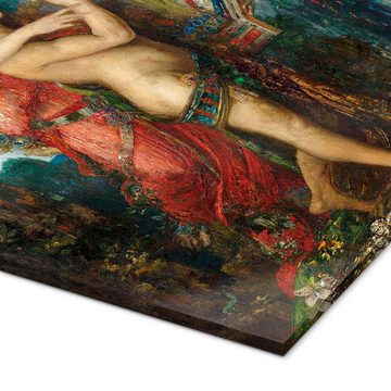 Posterlounge Acrylglasbild Gustave Moreau, Hésiode et la Muse, Malerei