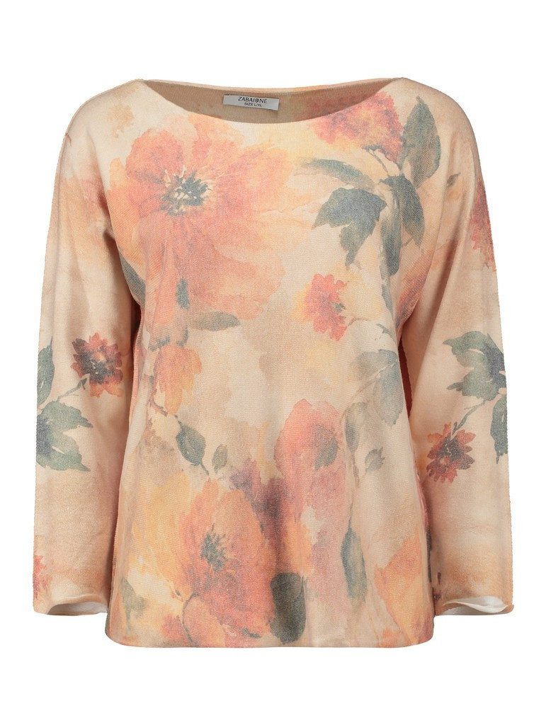 ZABAIONE Strickpullover Pullover Bi44ana