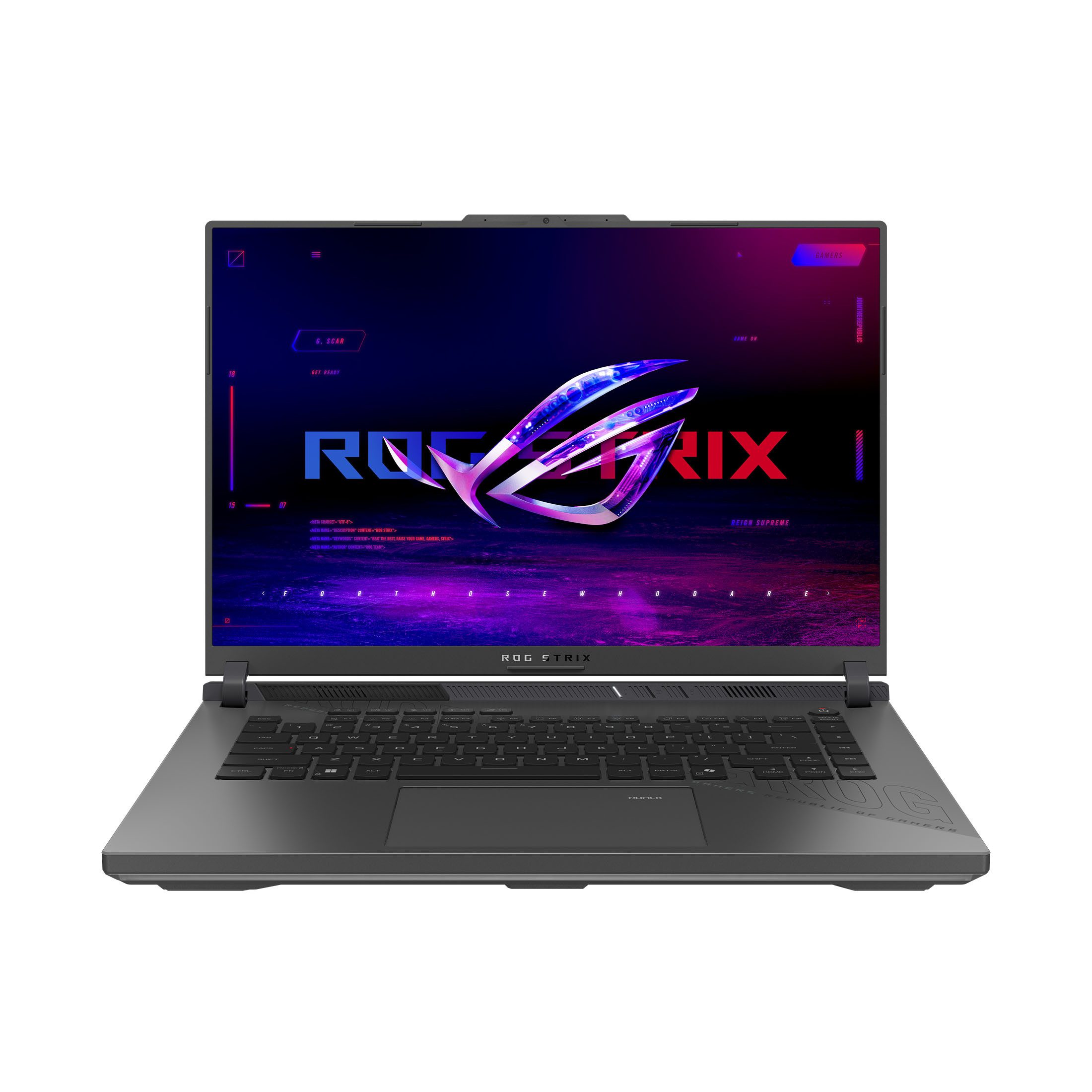Asus ROG Strix G16 - 16" WUXGA - AMD Ryzen 9 8940HX - GeForce RTX 5060 Gaming-Notebook (40,64 cm/16 Zoll, AMD Ryzen™ 9 8940HX, GeForce RTX™ 5060, 8 GB, 500 GB SSD)