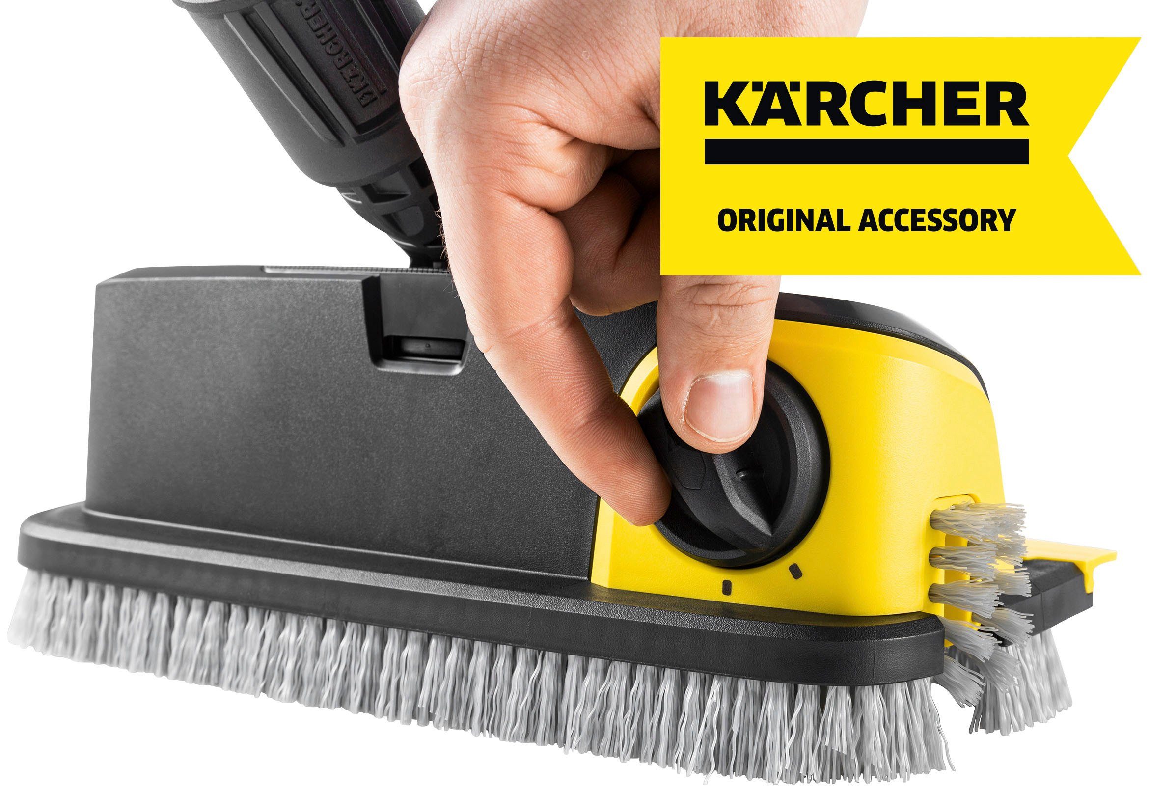 KÄRCHER Kehrgarnitur PS 30 Plus Flächenreiniger Powerschrubber, (Set, 3-tlg), mit 3 Hochdruckdüsen