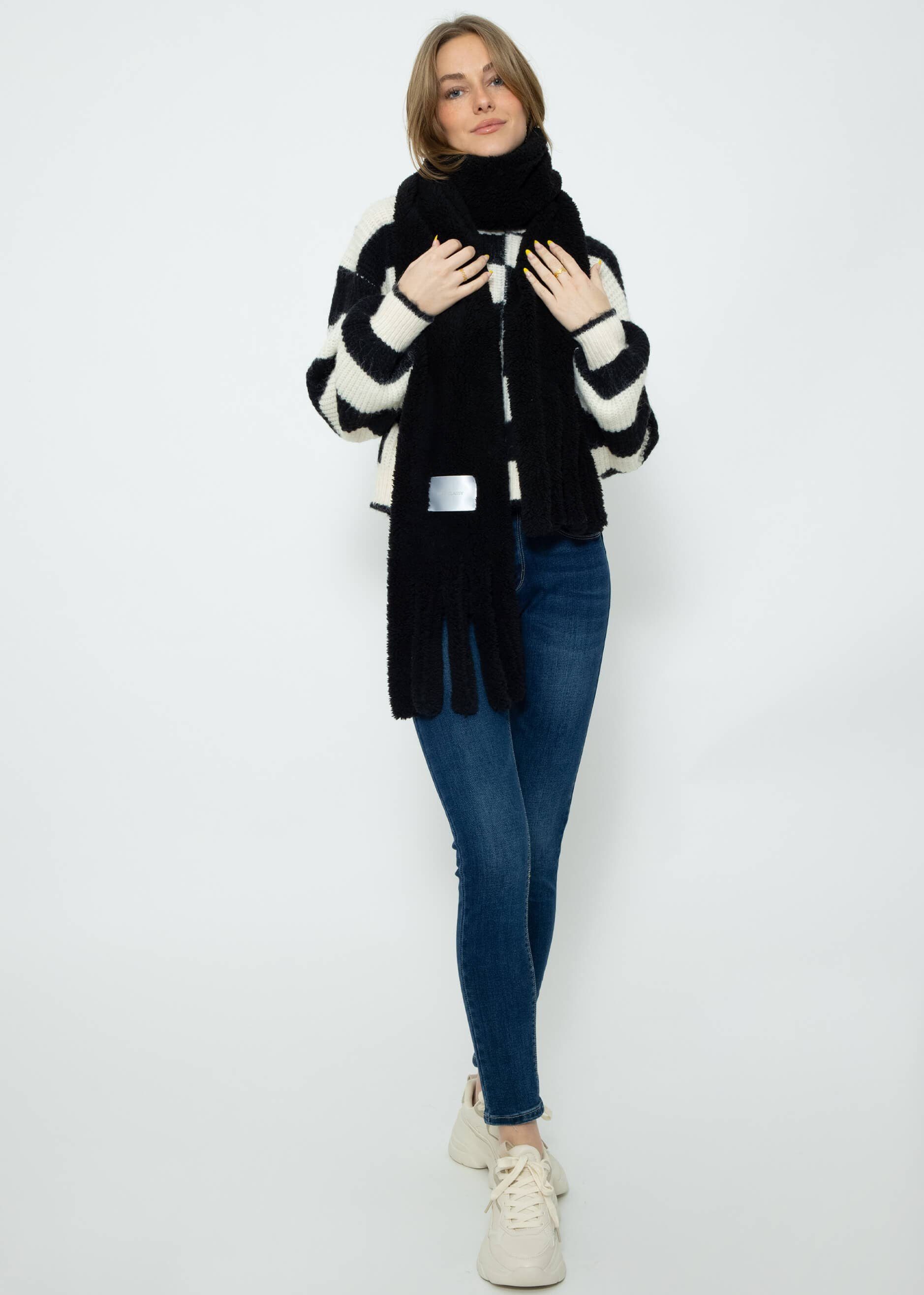 SASSYCLASSY Schal Damen Teddyfell-Schal, Warm & günstig online kaufen