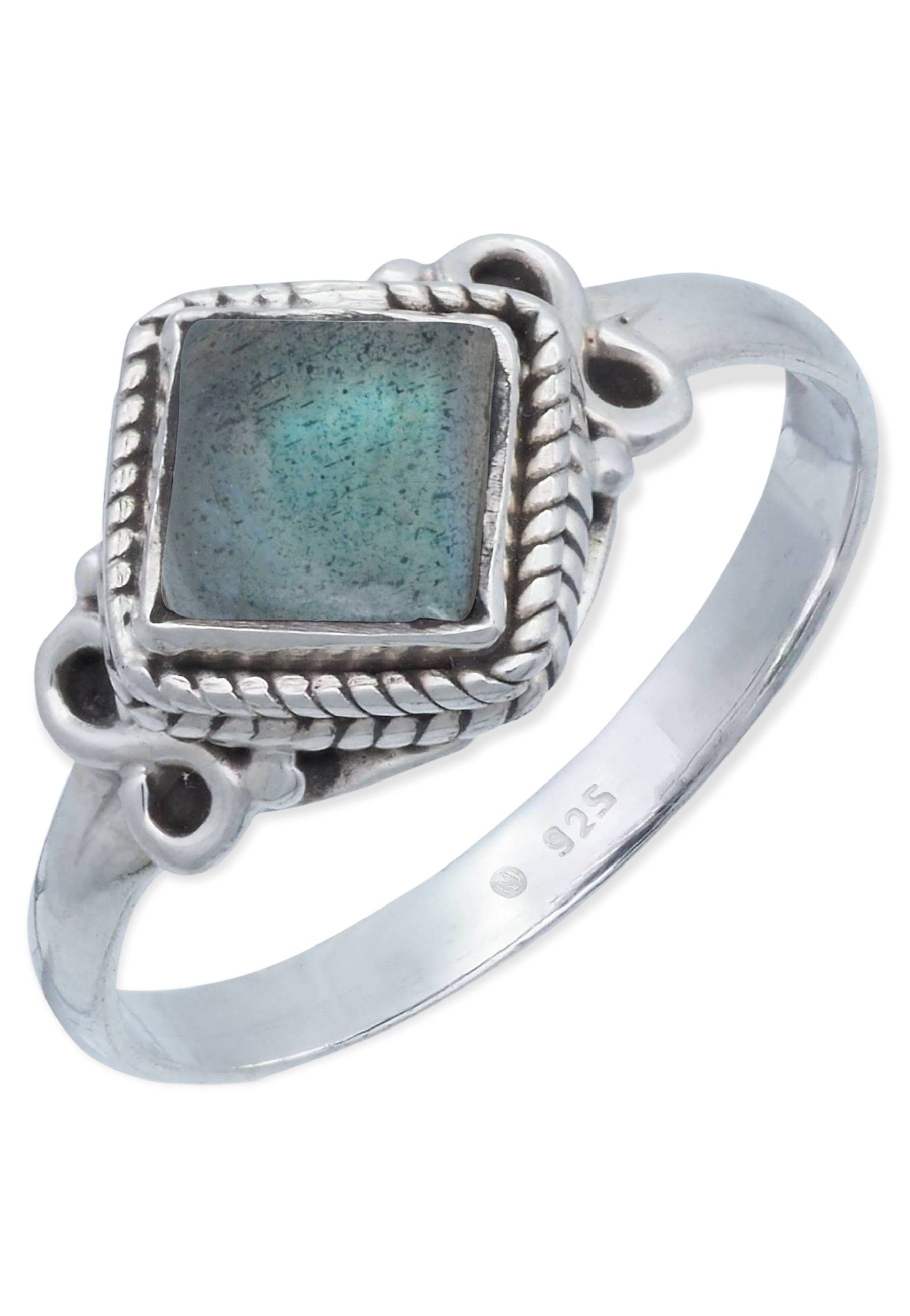 Mantraroma Ring 925 Silber DAHAB - Ellipse Mit Edelstein