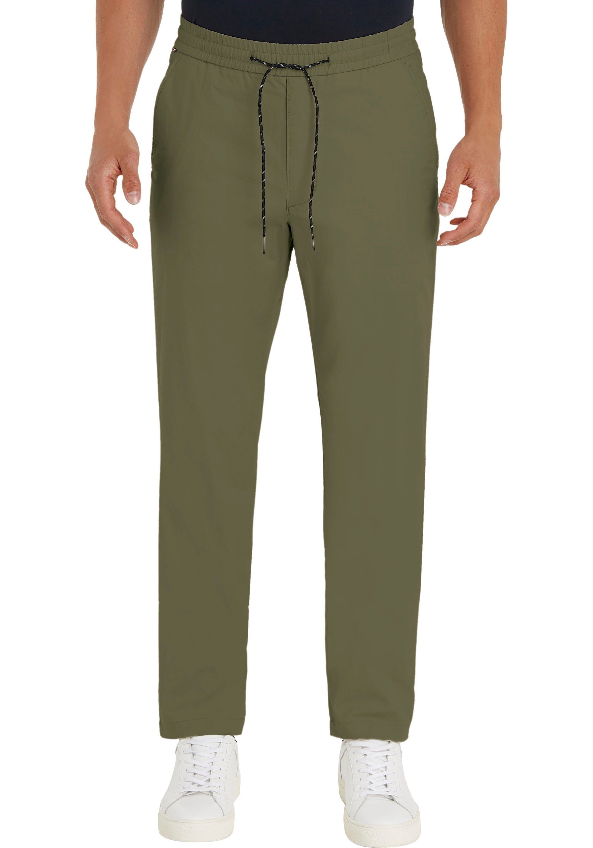 Tommy Hilfiger Paperbag Hose CHELSEA POPLIN PAPERTOUCH PO in schlichtem Design