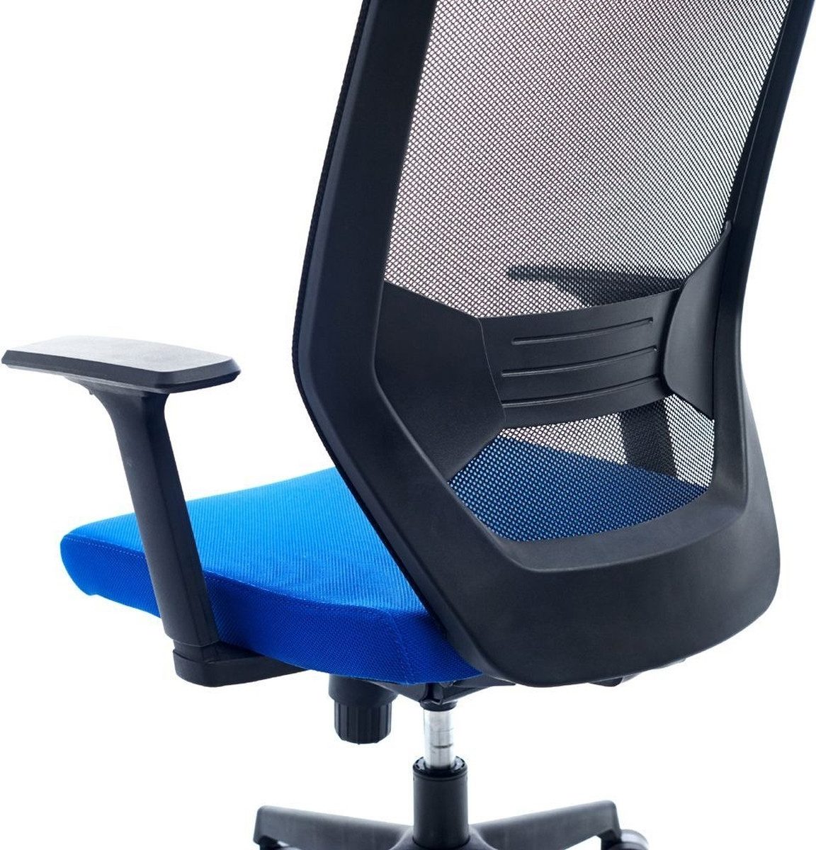 rocada Drehstuhl Bürodrehstuhl mit Armlehne blau