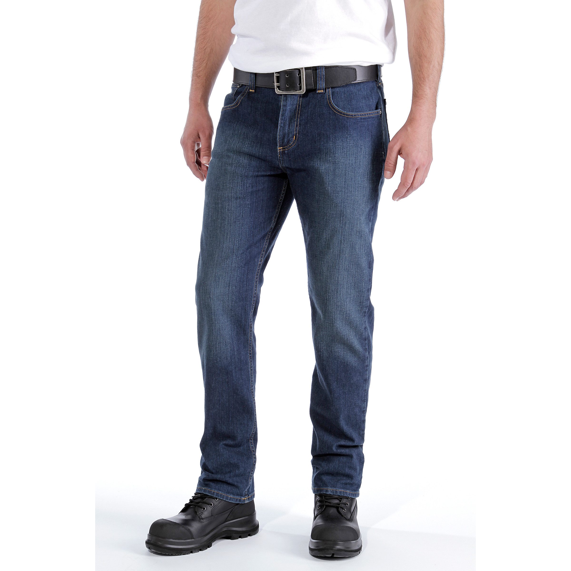 Carhartt Arbeitshose Flex Relaxed Straight jeans Sitzt etwas unterhalb der Taille