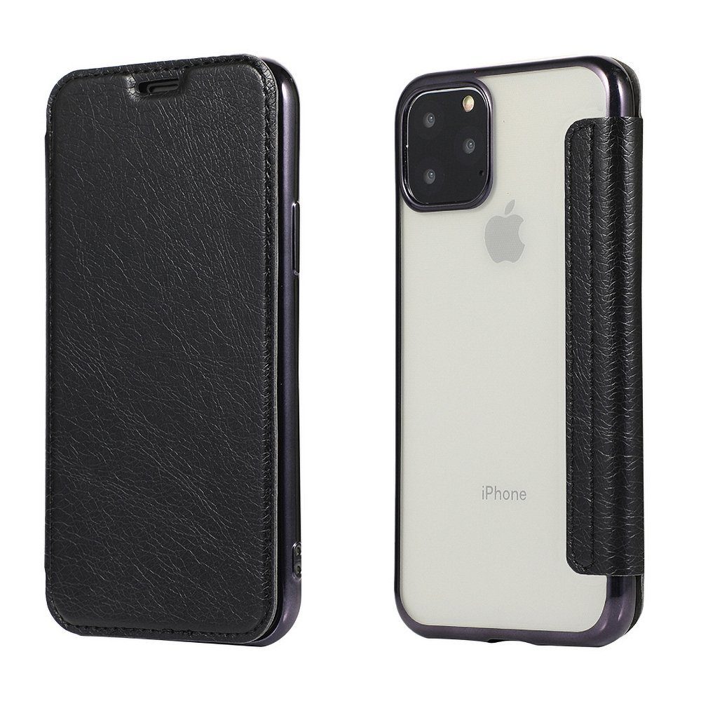 cofi1453 Handyhülle Hülle Tasche Electro Book Cover, Kunstleder Schutzhülle Handy Wallet Case mit Kartenfach