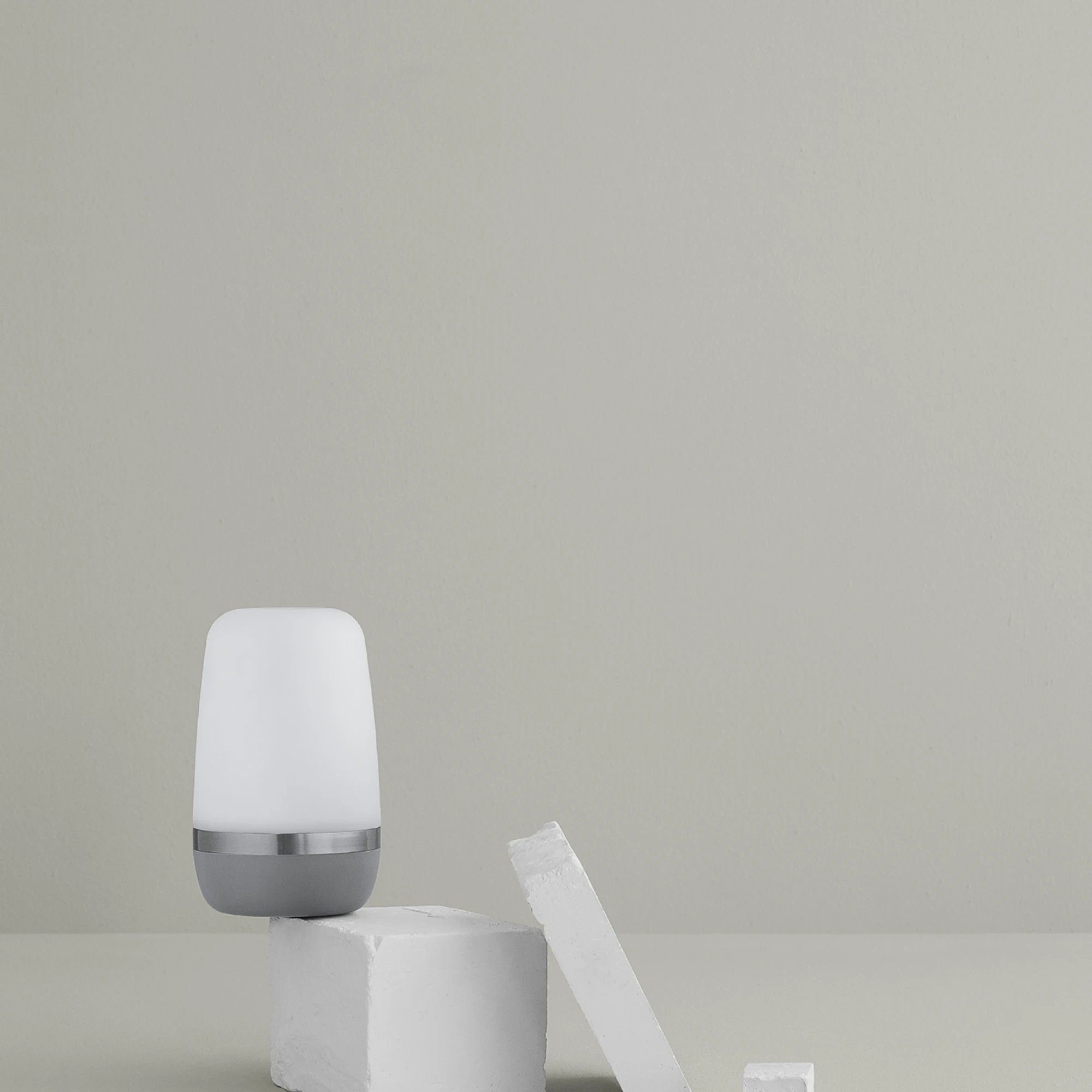 blomus Gartenleuchte Blomus LED Outdoor Leuchte -SPIRIT- Size L Moonbeam, zwei Helligkeitsstufen