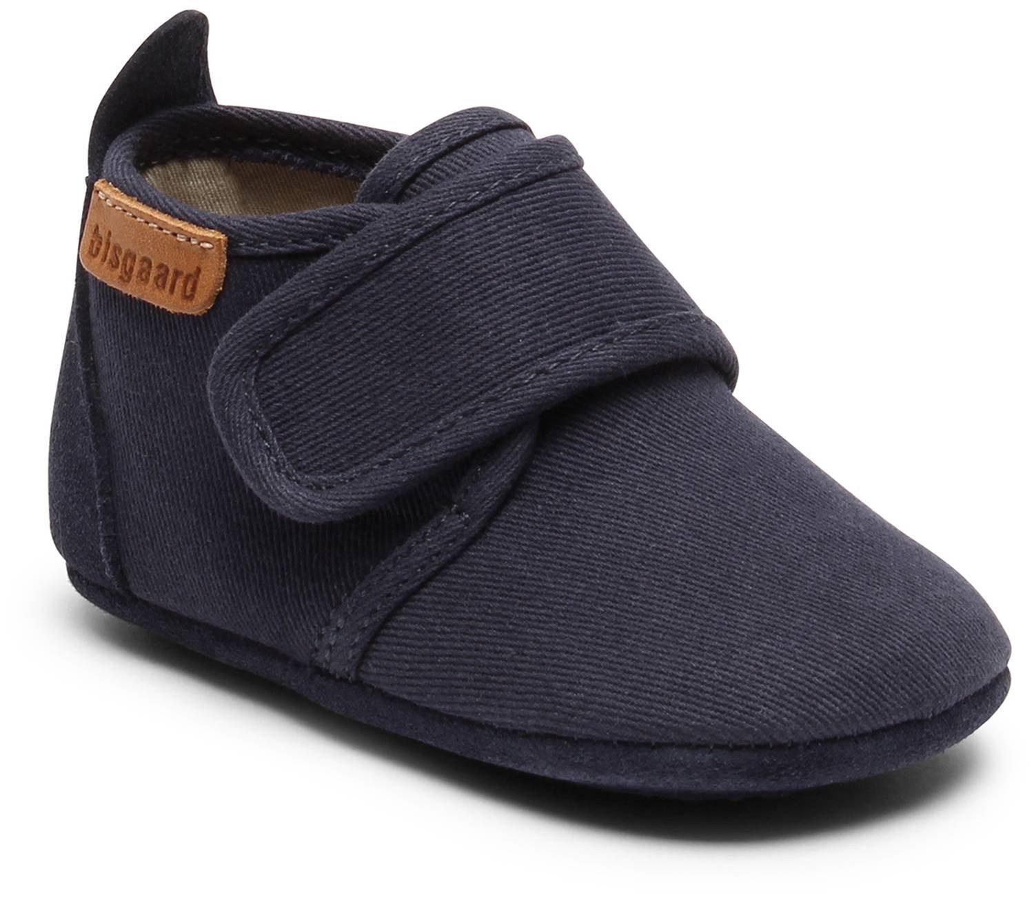 Bisgaard Bisgaard Baby Cotton Dark Blue Hausschuh