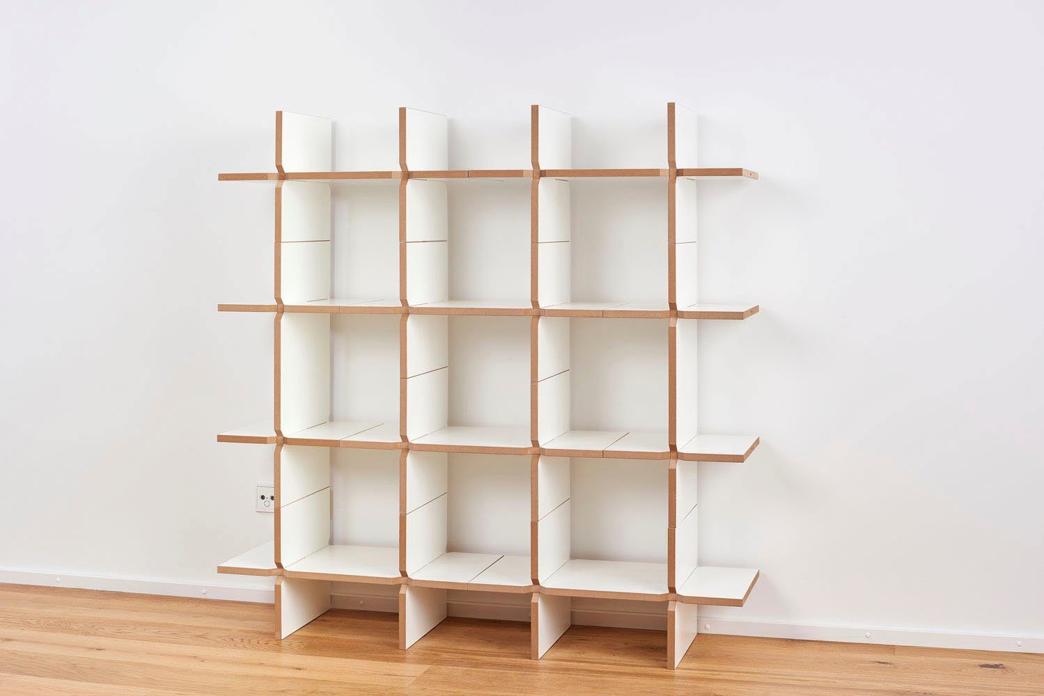 Tojo Mehrzweckregal solo Modul 8, Ohne Werkzeug zu montieren, Breite/Höhe 140 cm