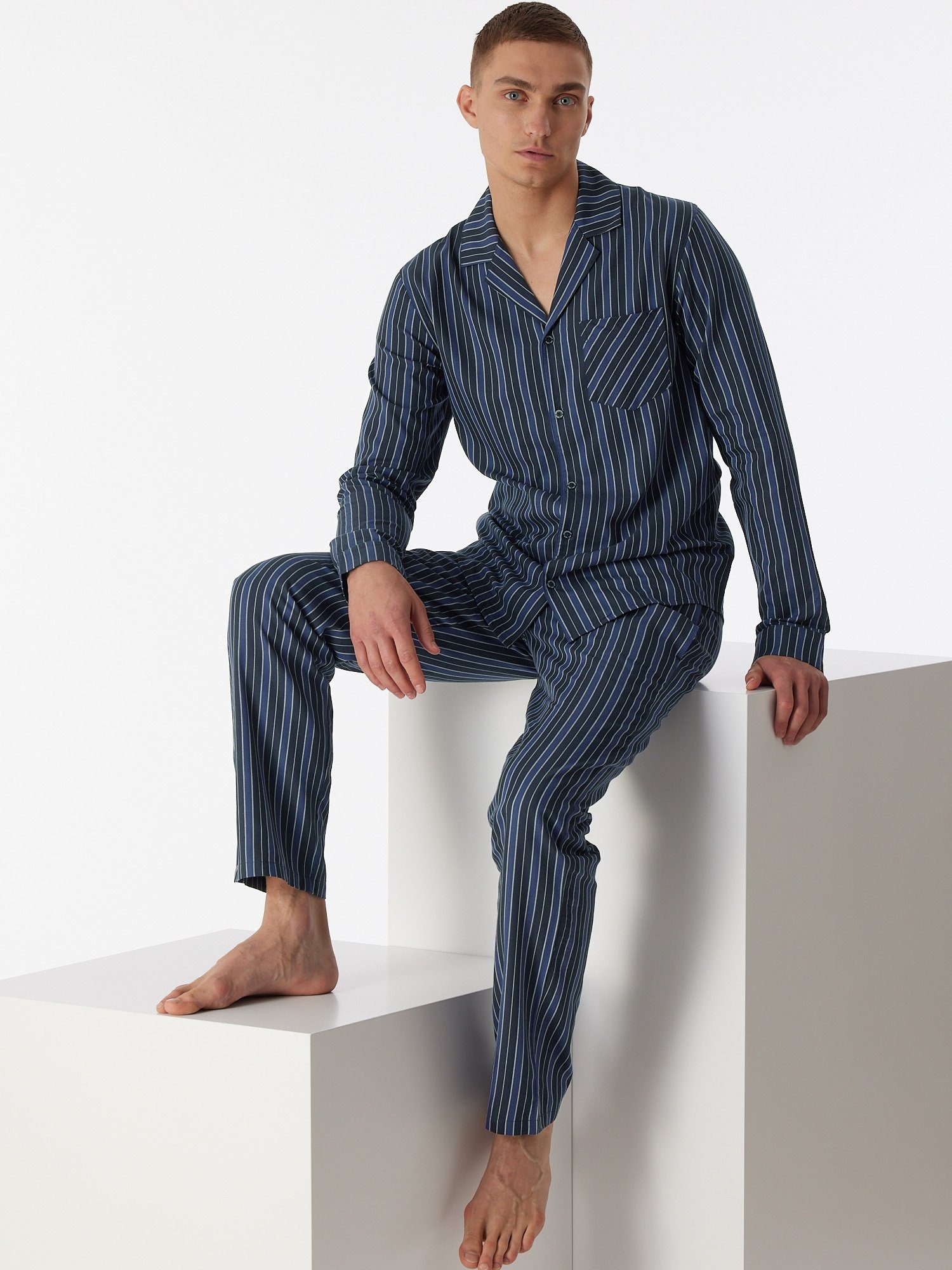 pyjama Premium Pyjama schlafanzug Selected Schiesser schlafmode