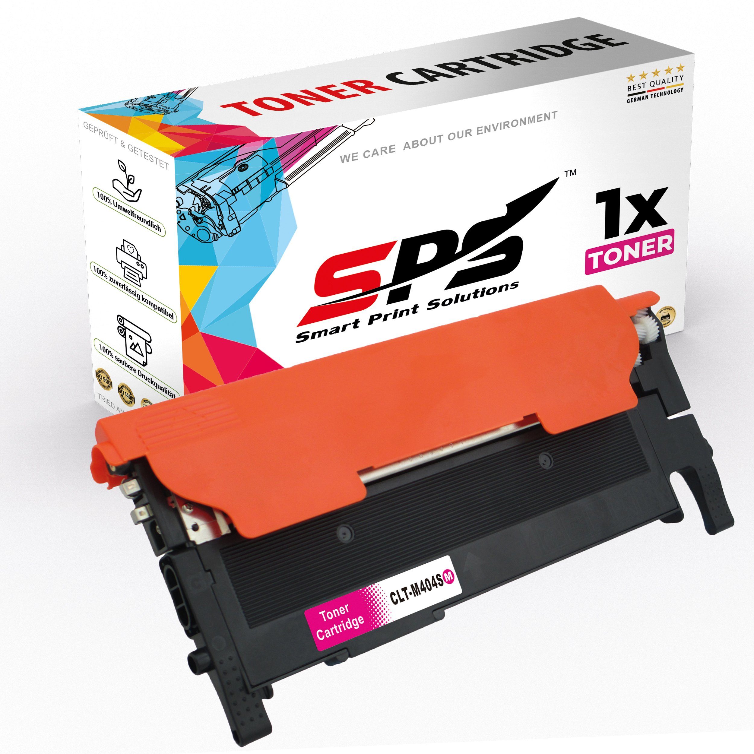 SPS Tonerkartusche Kompatibel für Samsung Xpress SL-C480FW (SS256D#AB, (1er Pack, 1-St., 1 x Toner (Für Samsung CLT-M404S Magenta)