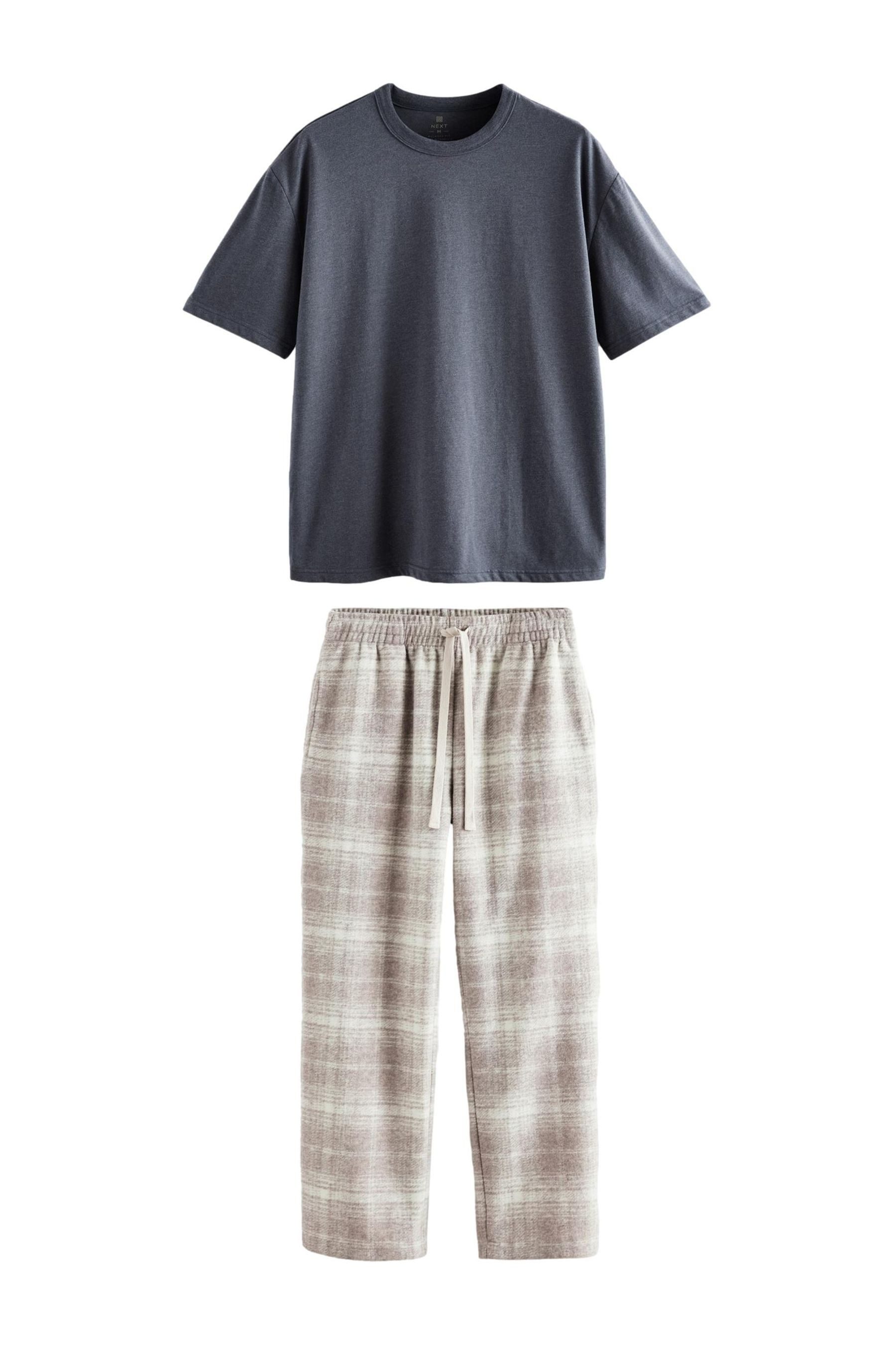Next Pyjama Kuscheliger, angerauter Schlafanzug (2 günstig online kaufen