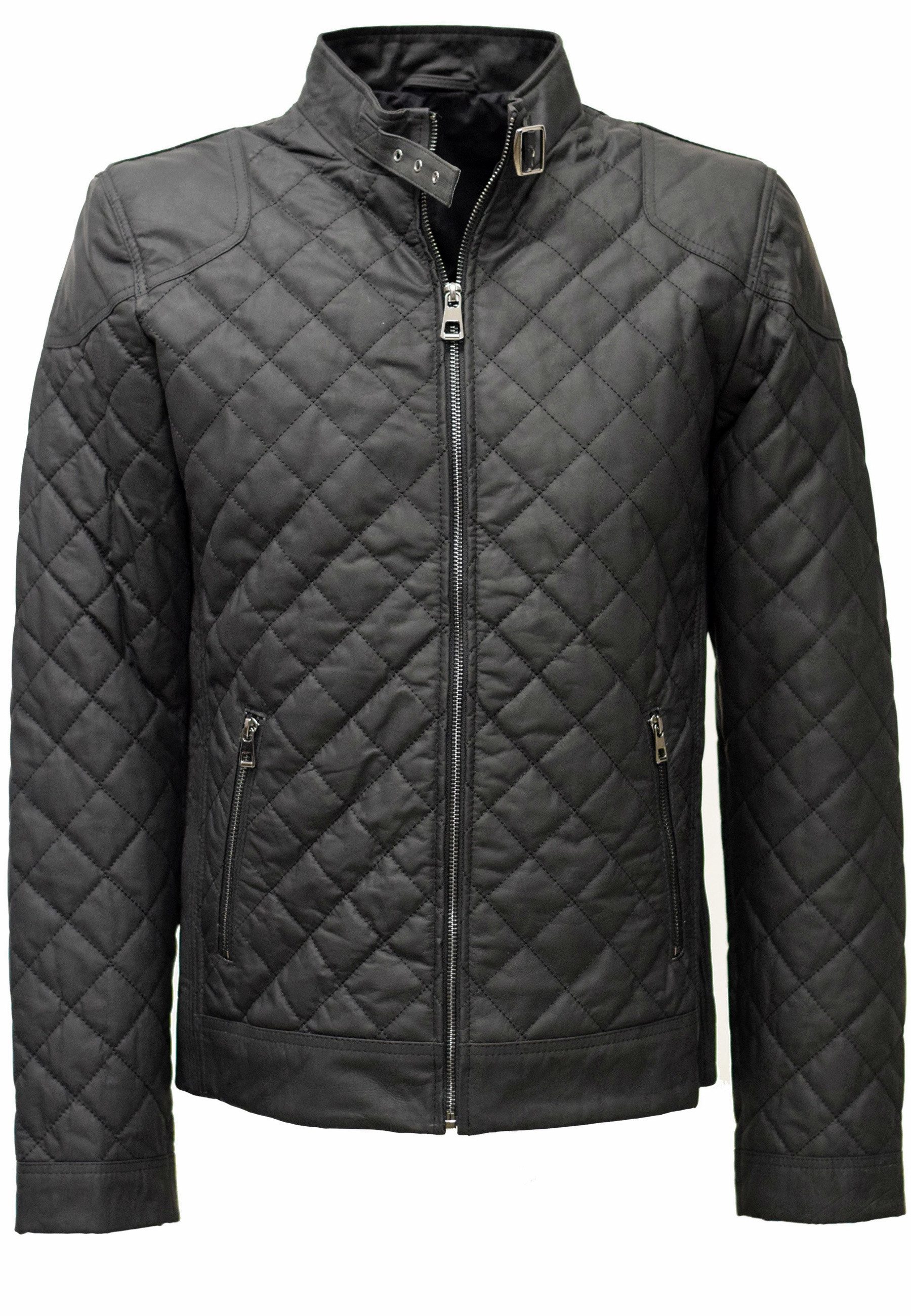 Zimmert Leather Lederjacke Michel Matt Schwarz oder vintage Braun Schwarz, günstig online kaufen