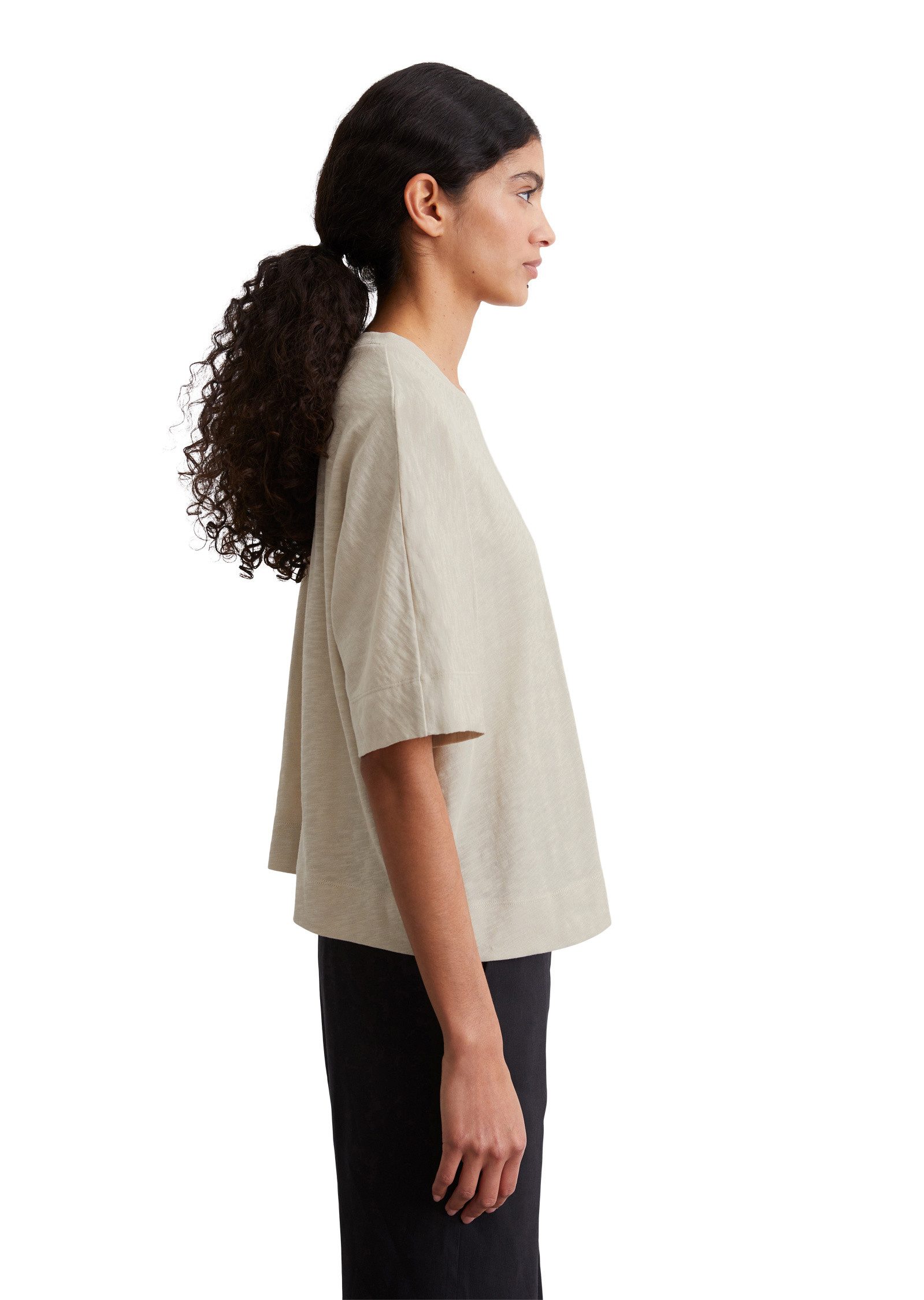 Marc O'Polo T-Shirt mit gewebter Brusttasche günstig online kaufen