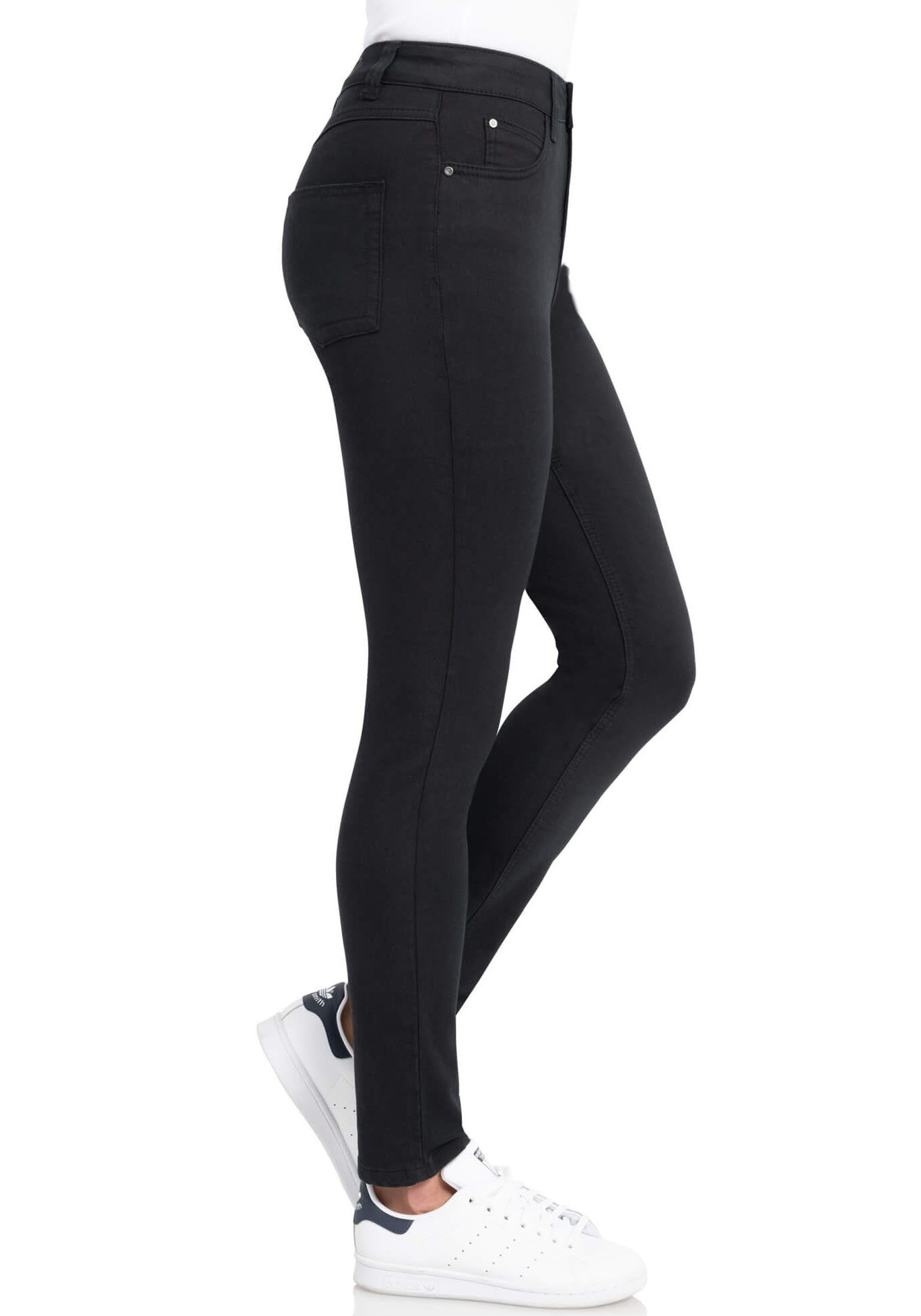 wonderjeans High-waist-Jeans Skinny in körperbetonter Passform