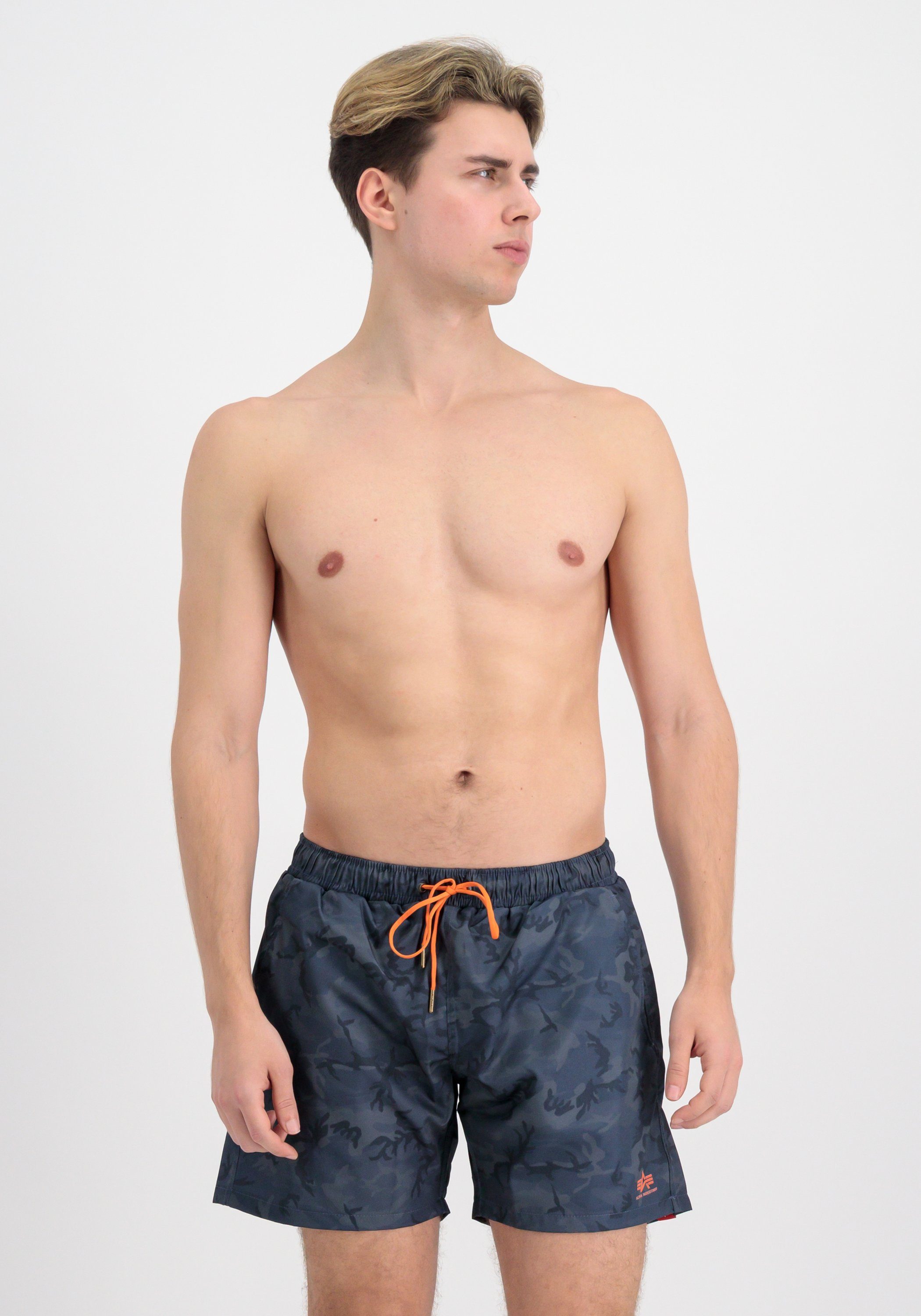 Alpha Industries - Industries Alpha Basic Short Shorts camo Shorts navy Men Swim