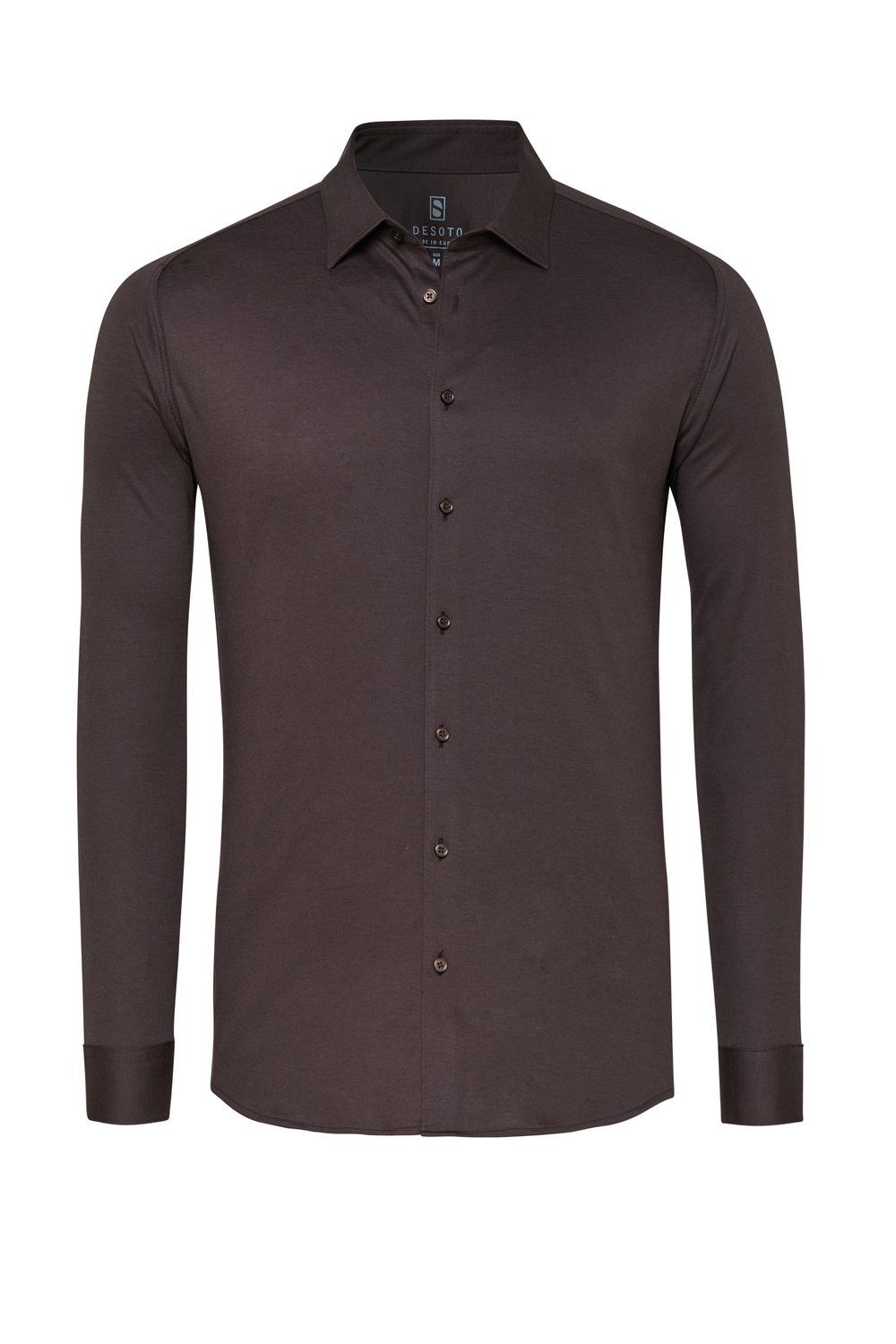 DESOTO Langarmhemd Jerseyhemd Casual Kent – Bild 5 von 5