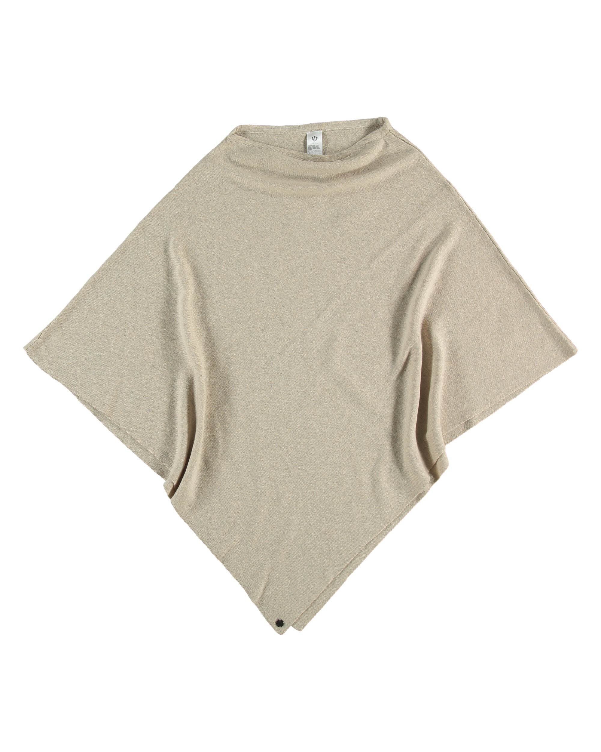 Fraas Poncho Baumwolle Poncho (1-St) cashew