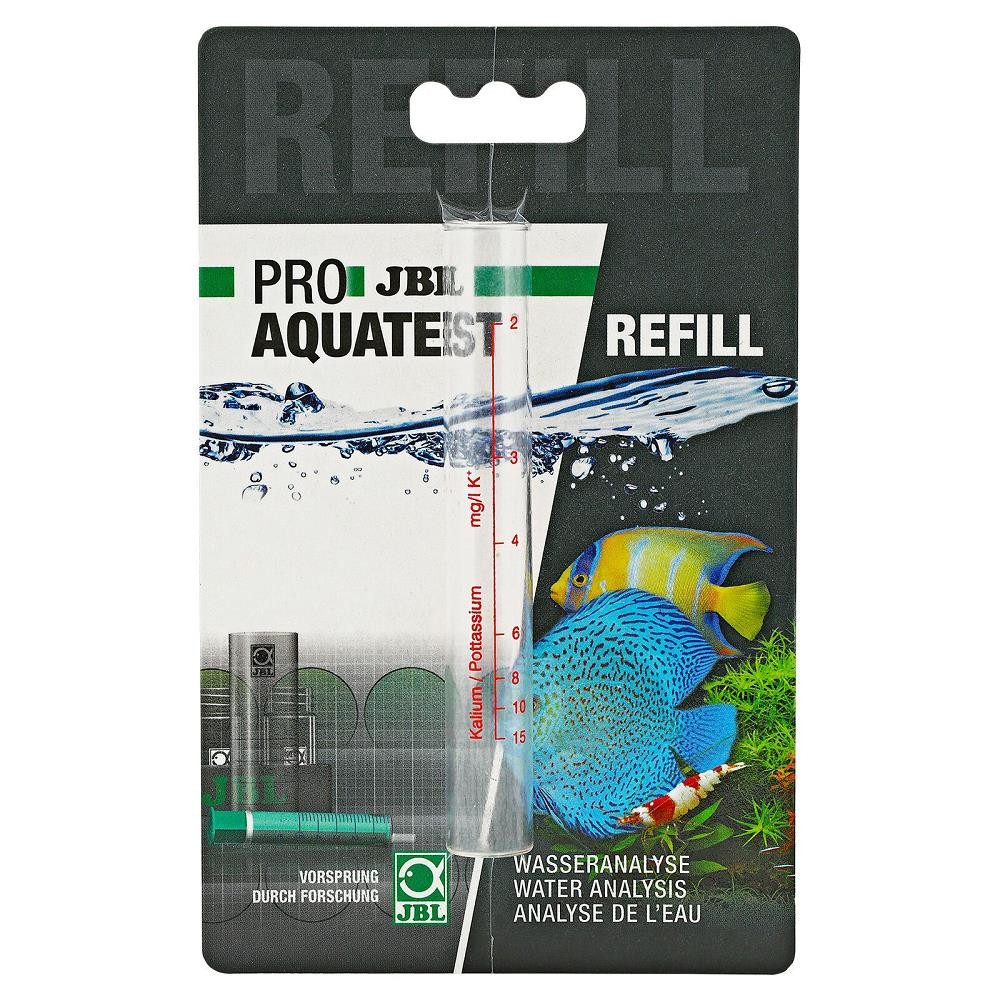 Aquarium-Wassertest JBL PROAQUATEST K Messröhrchen für Kalium