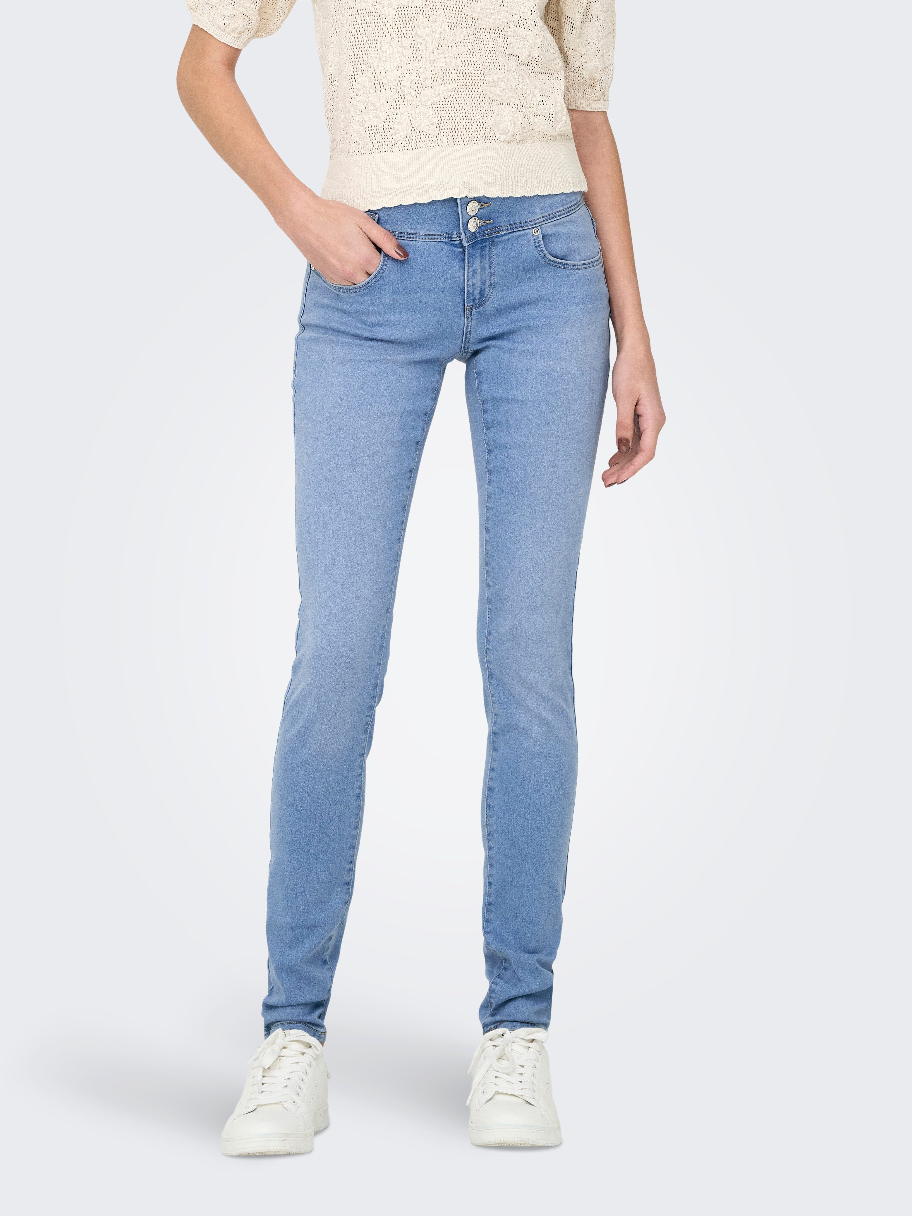 ONLY Skinny-fit-Jeans ONLROYAL REG VIS BUT SK DNM PIM günstig online kaufen