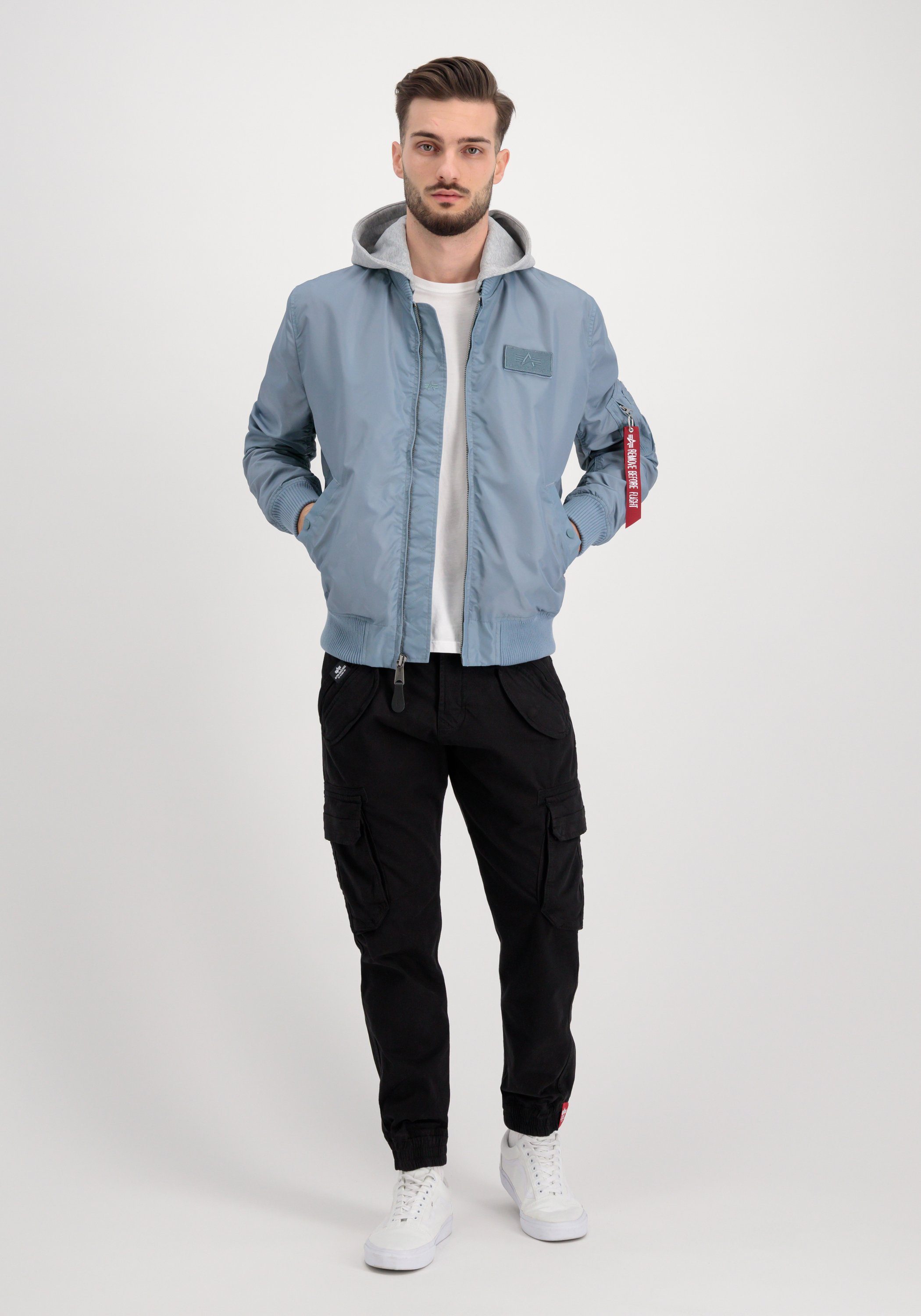 Alpha Industries Bomberjacke ALPHA INDUSTRIES Men - Bomber Jackets MA-1 TT Hood