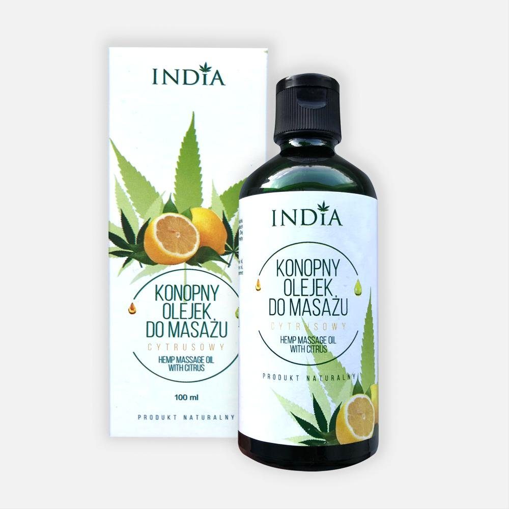 Cosmetics Zitrus Massageöl Indiacosmetics INDIA (100 Massageöl ml)