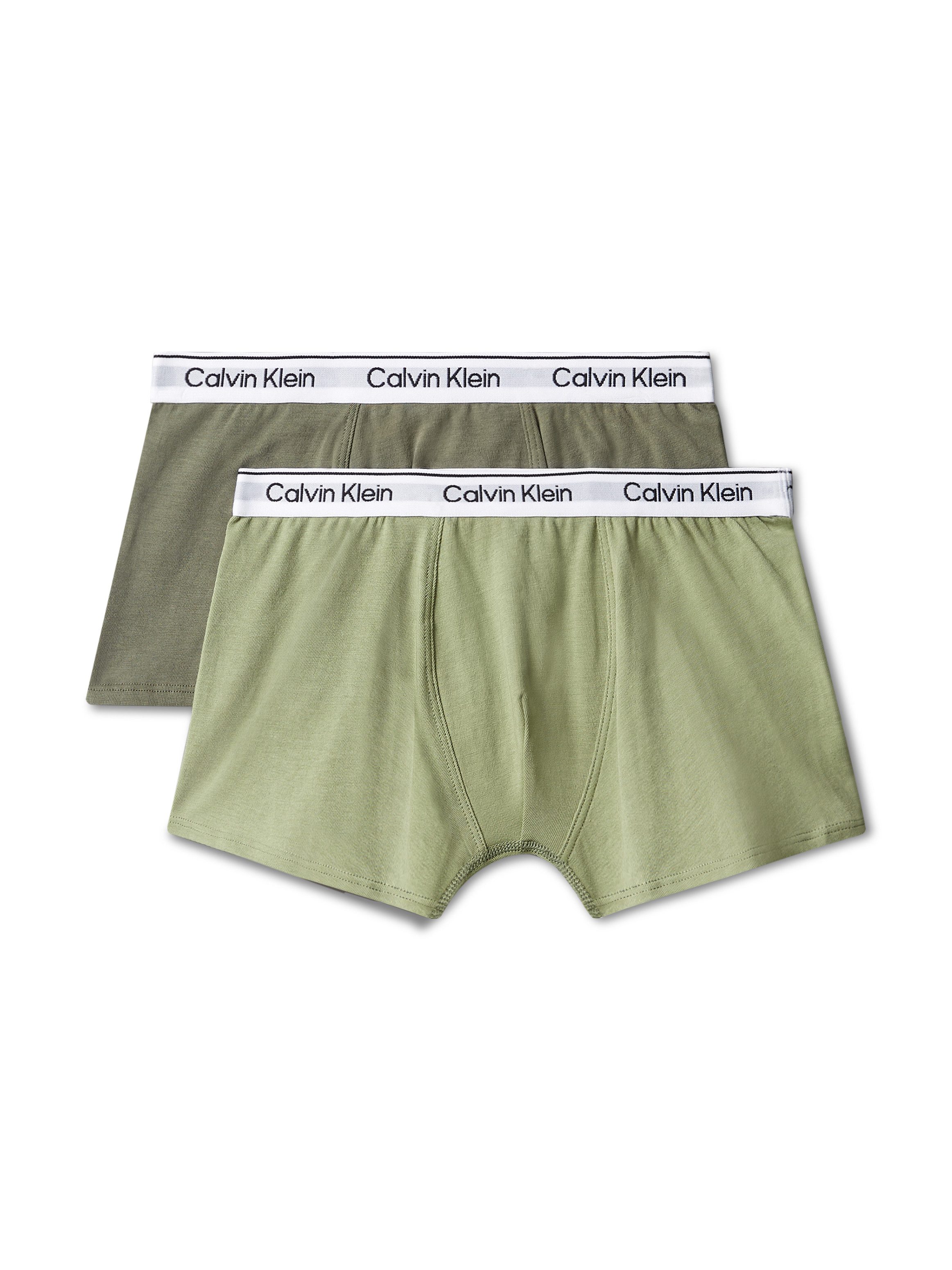 Calvin Klein Underwear Trunk 2PK TRUNK (Packung, 2-St., 2er-Pack) mit Logobund