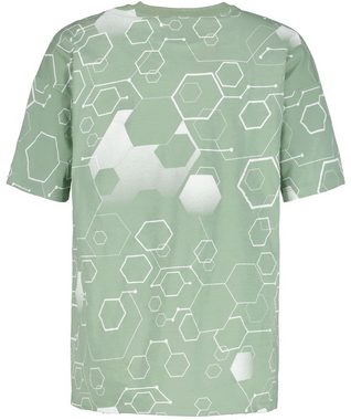 Garcia T-Shirt mit geometrischem Muster