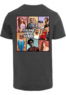 Merchcode T-Shirt Merchcode Herren Grand Collage T-Shirt Round Neck (1-tlg)