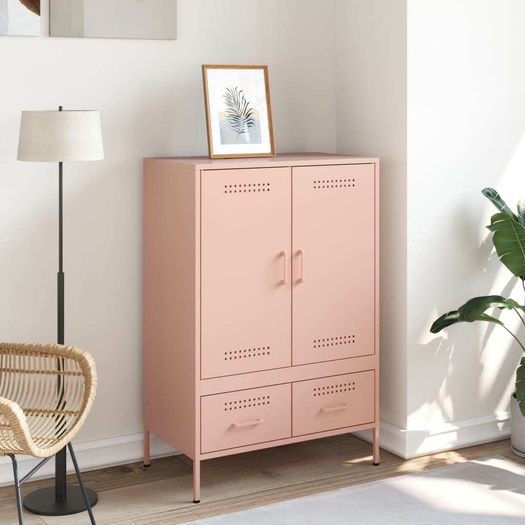 vidaXL Highboard Highboard Rosa 68x39x101,5 cm günstig online kaufen