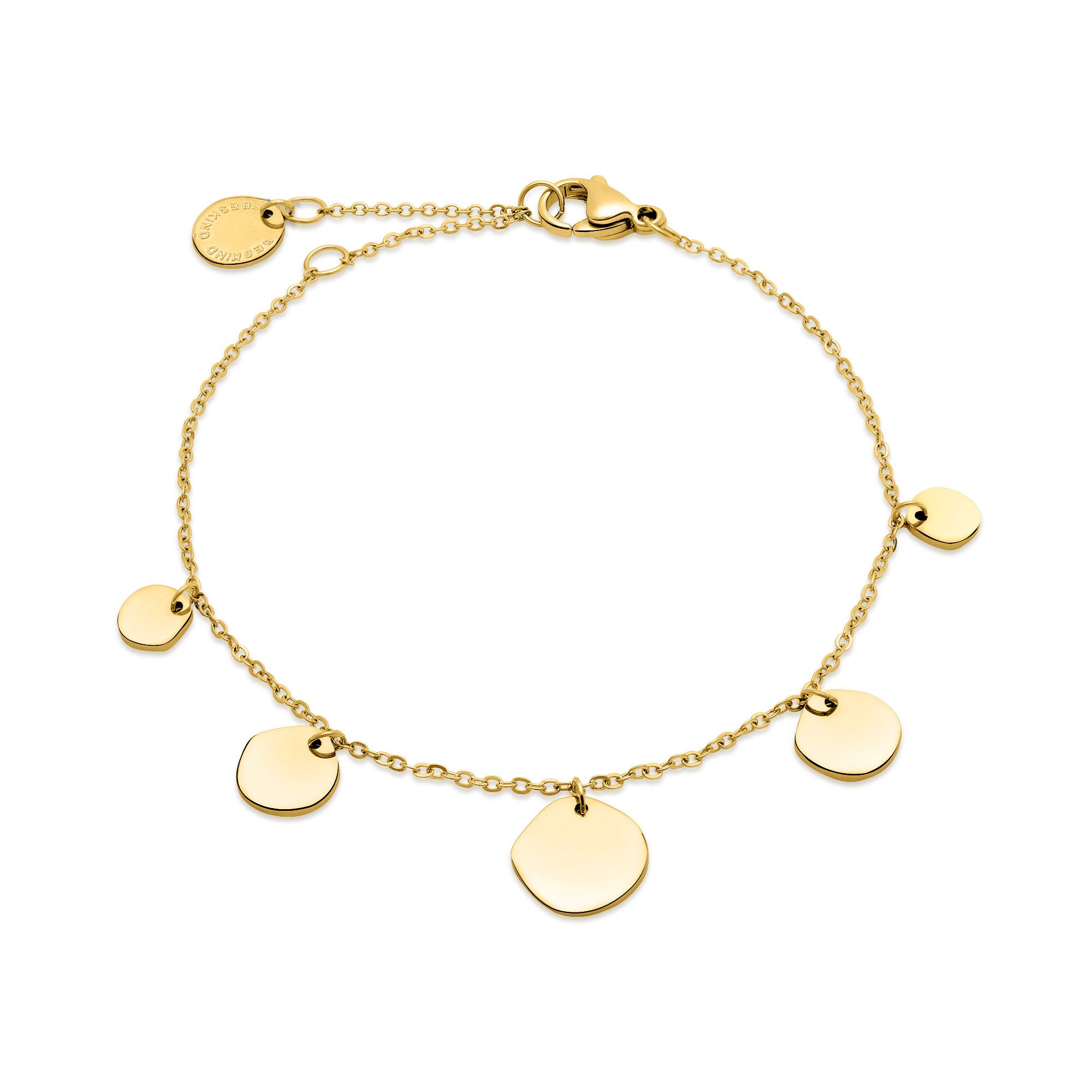 Armband Schmuck Geschenk Edelstahl Armkette The Organic Treasure