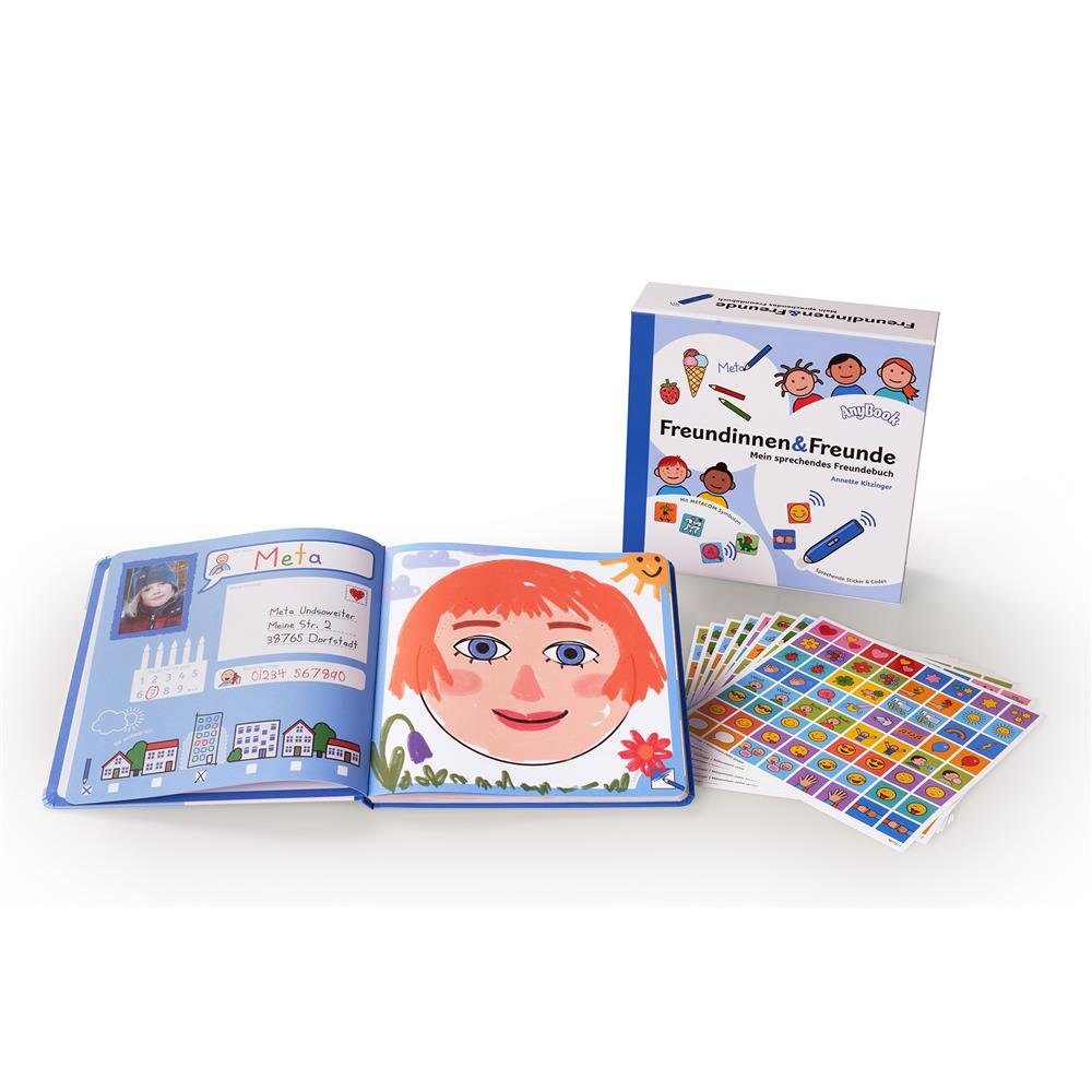Poesiealbum M772 Sprechendes Freundebuch mit Aufbewahrungsbox