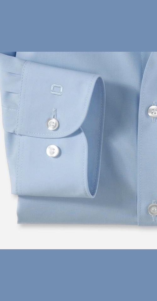 Langarmhemd Hemden blau OLYMP 6090/69