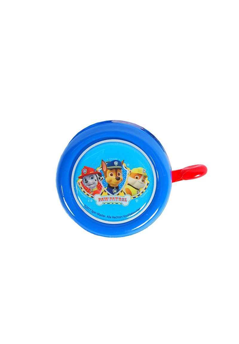 PAW PATROL Fahrradklingel Kinder Jungen Fahrradglocke Schelle, mit Chase, Marshall und Rubble