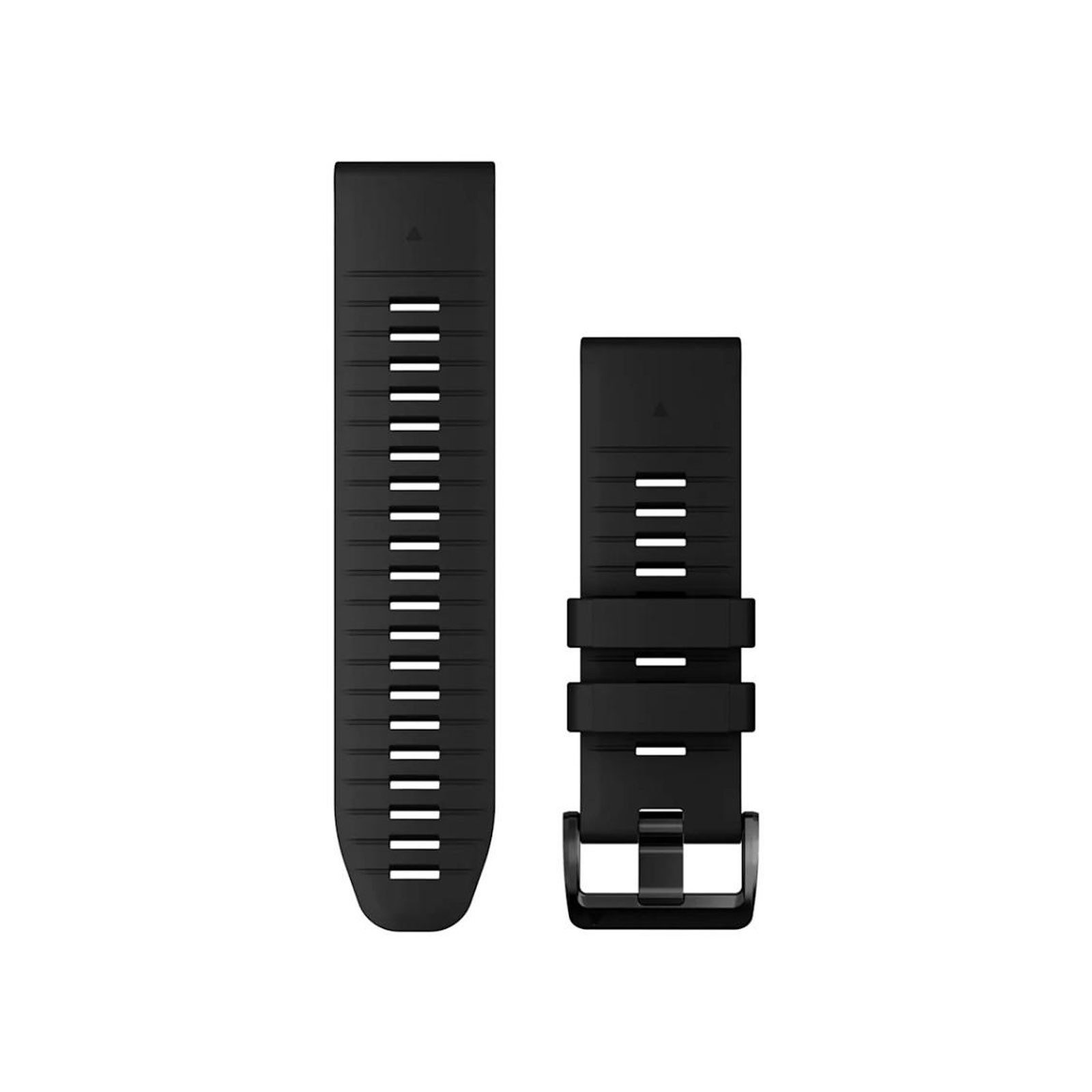 Garmin Uhrenarmband Silicone Schwarz 26mm, Silikon, Schwarz, 26 mm Breite, Quickfit