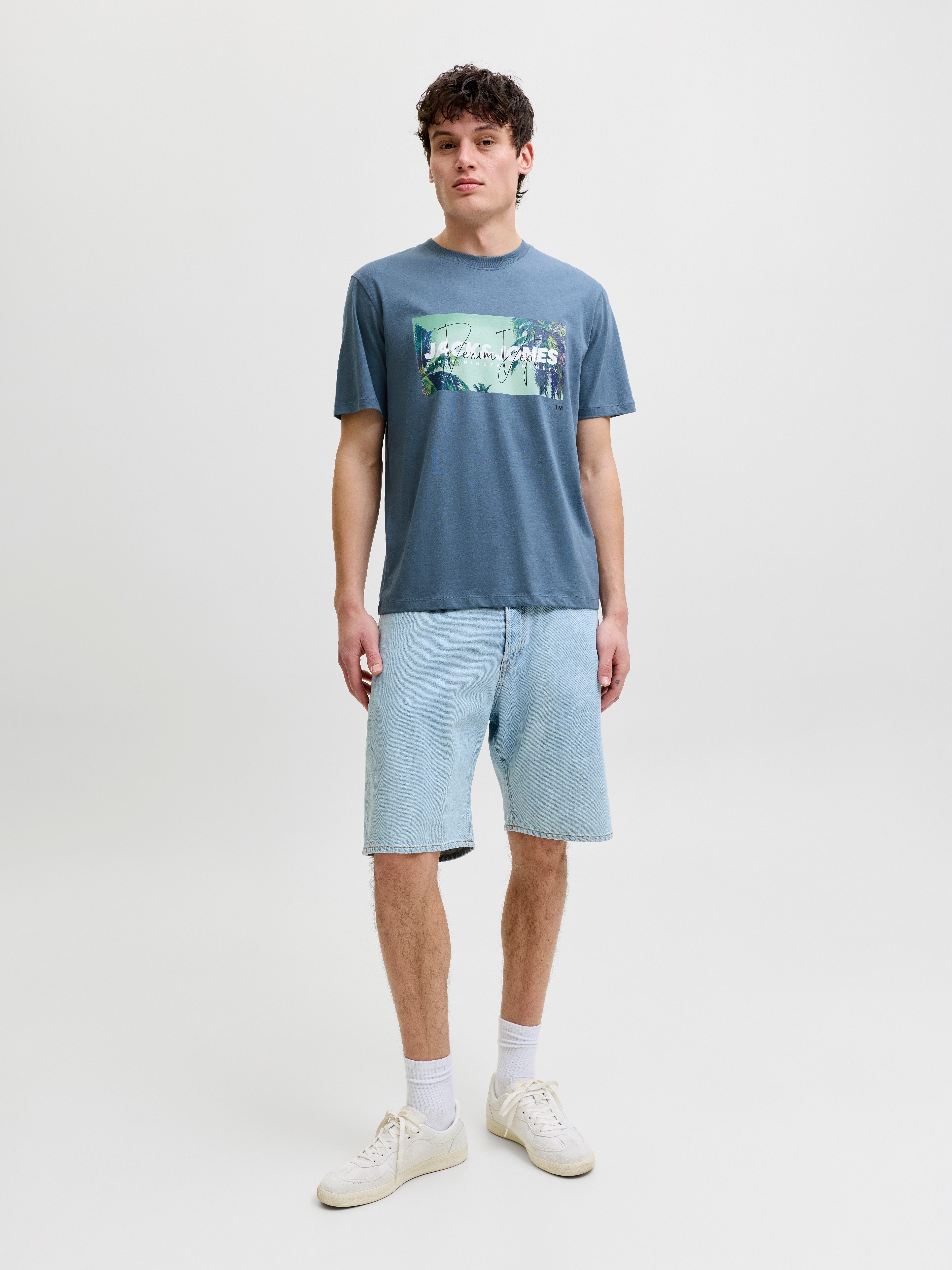 Jack & Jones Rundhalsshirt JJINDIANA TEE SS CREW NECK – Bild 5 von 5