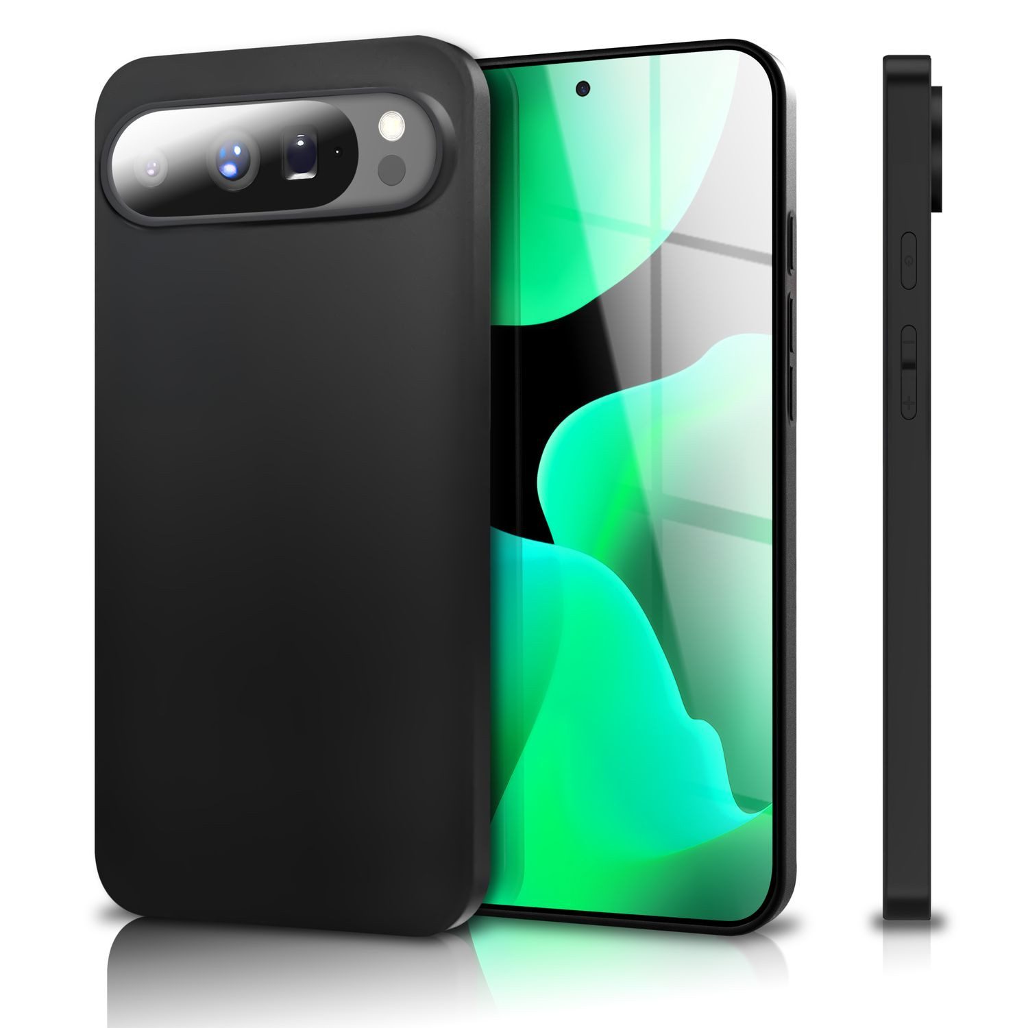Nalia Smartphone-Hülle Google Pixel 10 Pro XL 17,3 cm (6,8 Zoll), Matte TPU Schutzhülle / 1,28mm Dünn / Staubschutz Tasten / Soft Touch