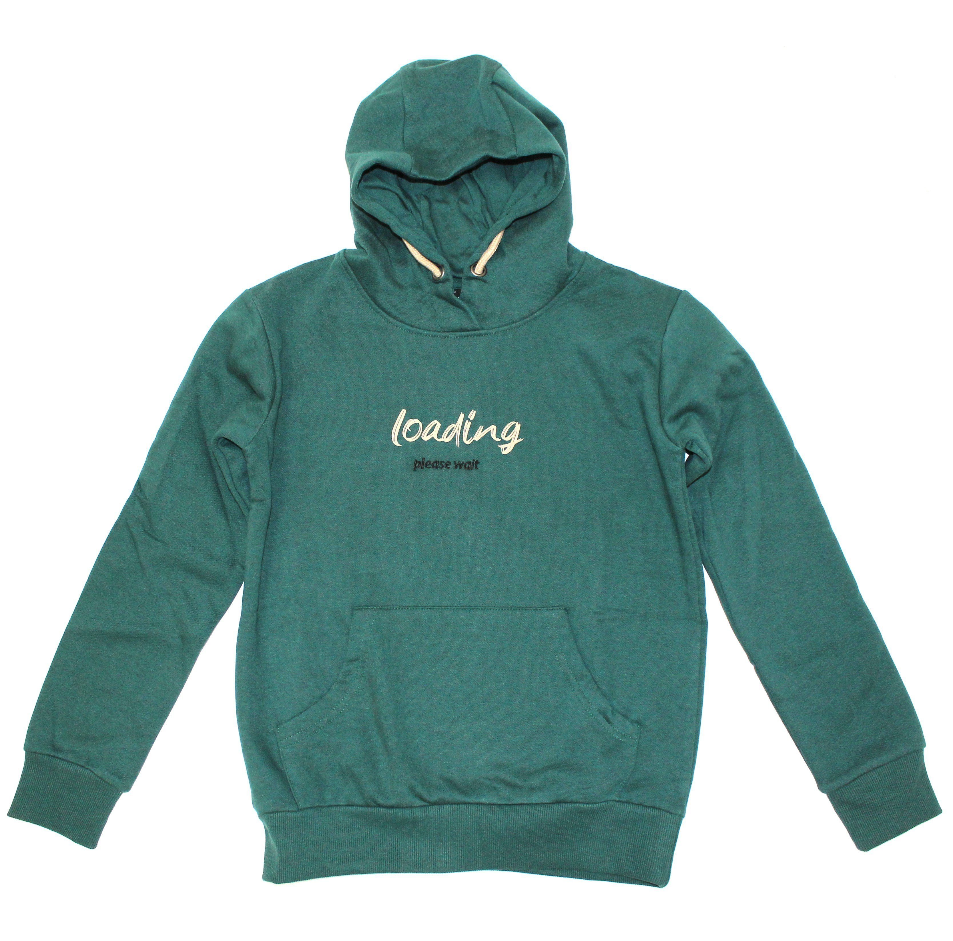 THREE OAKS Kapuzensweatshirt J190222 (1-tlg) Green