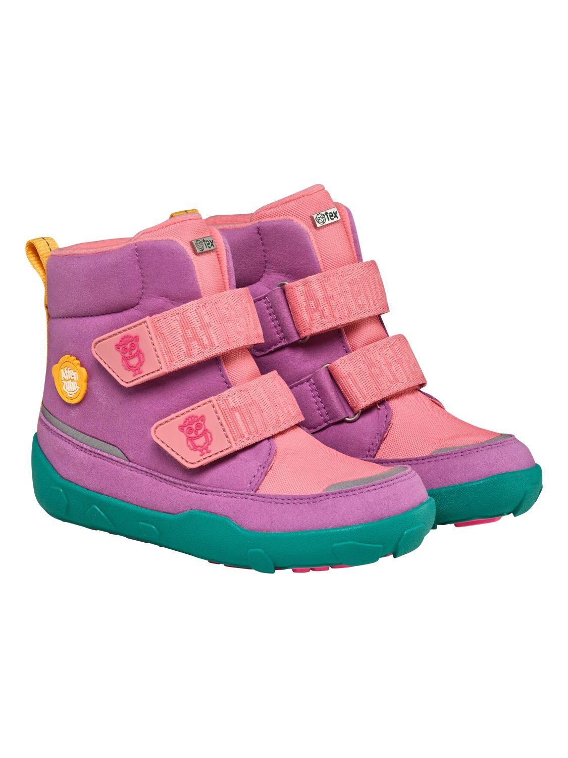 Affenzahn Vegan Comfy Winterstiefel wasserdicht und warm gefüttert