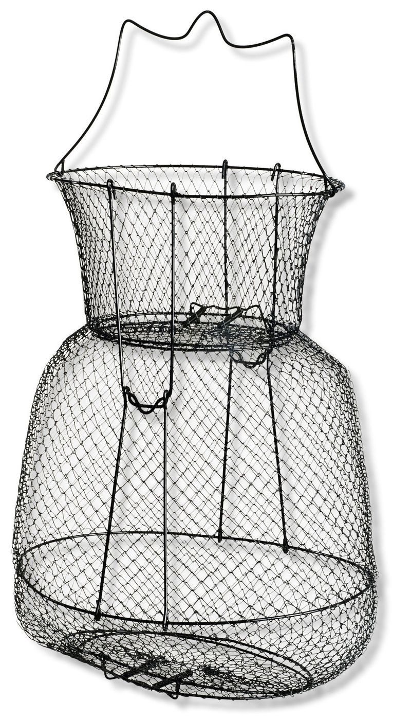 Angelkescher Zebco Draht Setzkescher oval 40cm