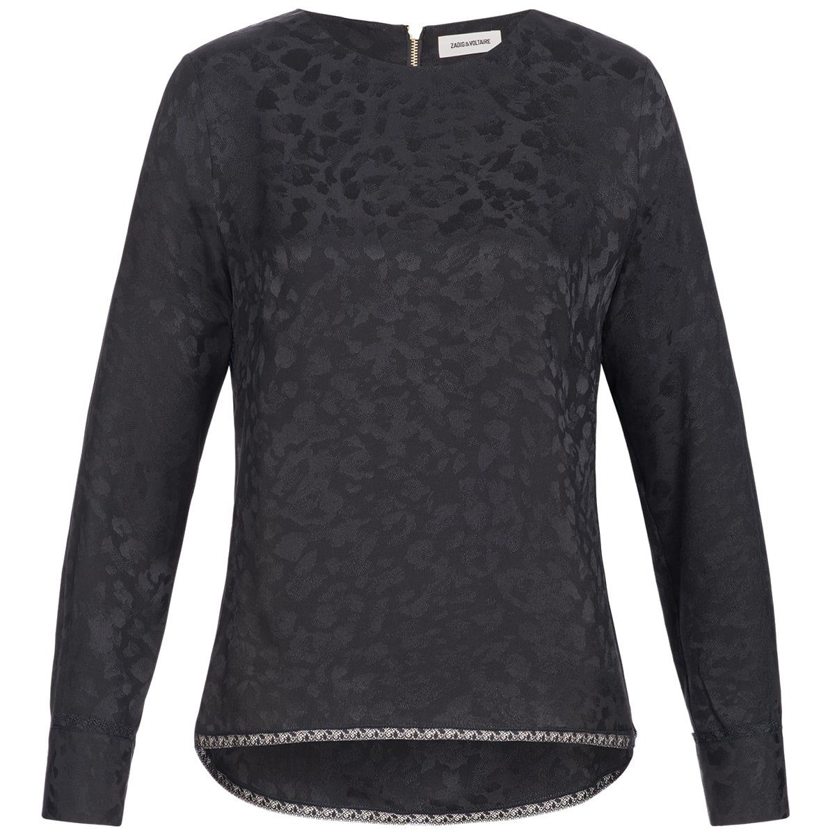 ZADIG & VOLTAIRE Langarmbluse Shirt TIVY aus Seide