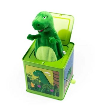 suebidou Spieluhr lustige Springfigur mit Musik Spieluhr T-Rex Dinosaurier in der Box
