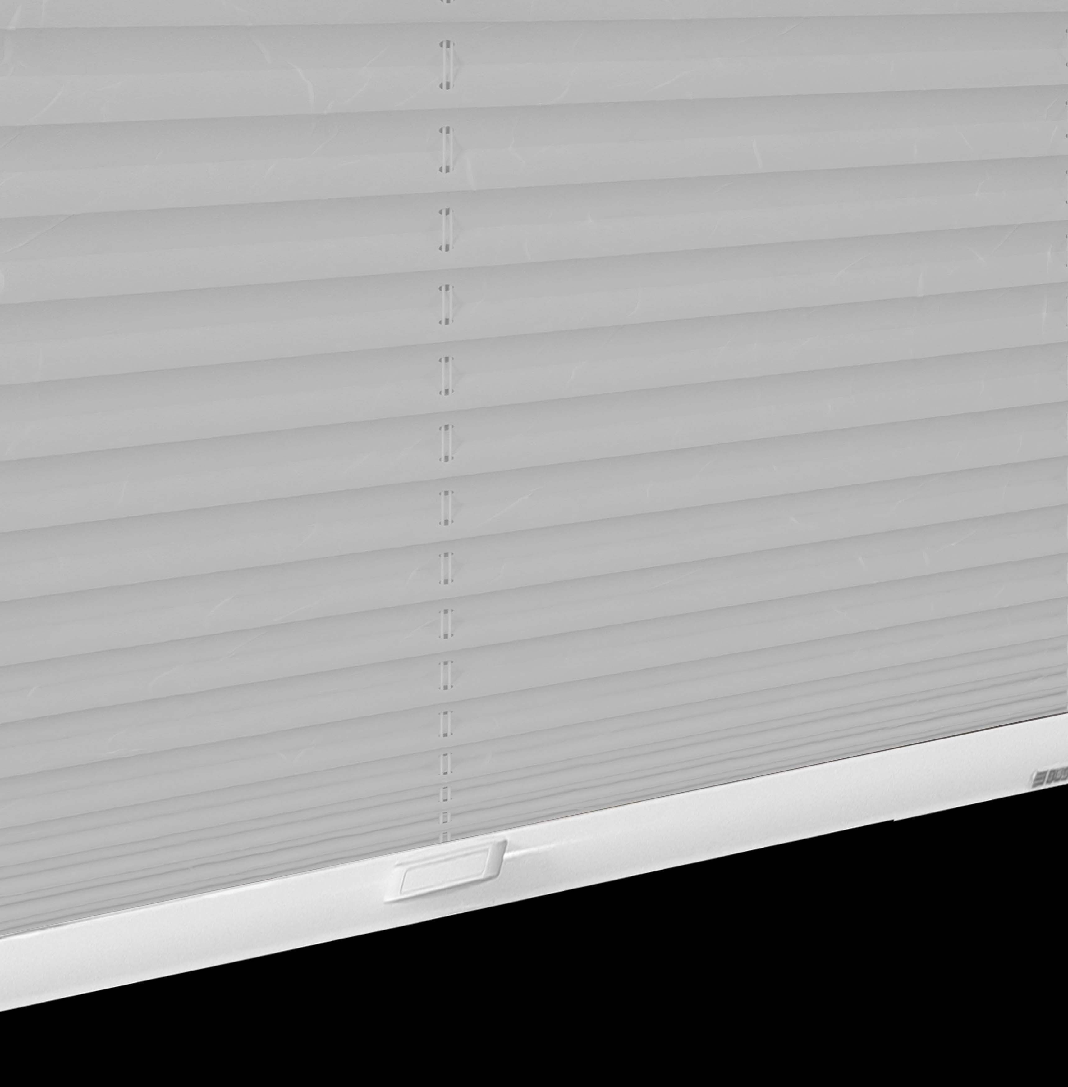 Style Crush, Dachfensterplissee Young verspannt, verschraubt, grau Führungsschienen mit Lichtschutz, sunlines,