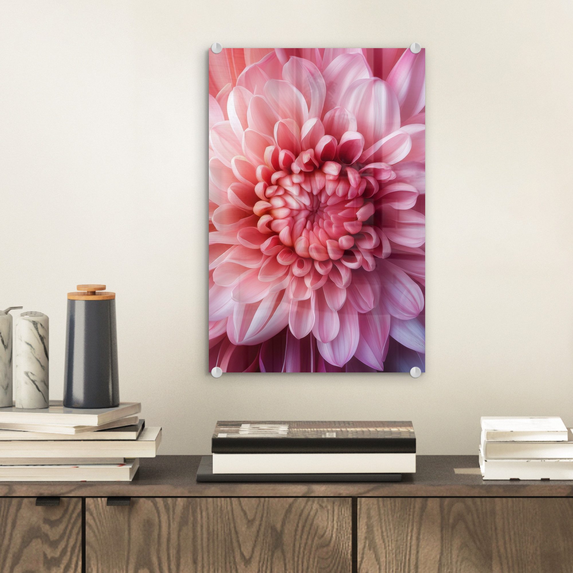 MuchoWow Acrylglasbild Dahlie - Blume - günstig online kaufen