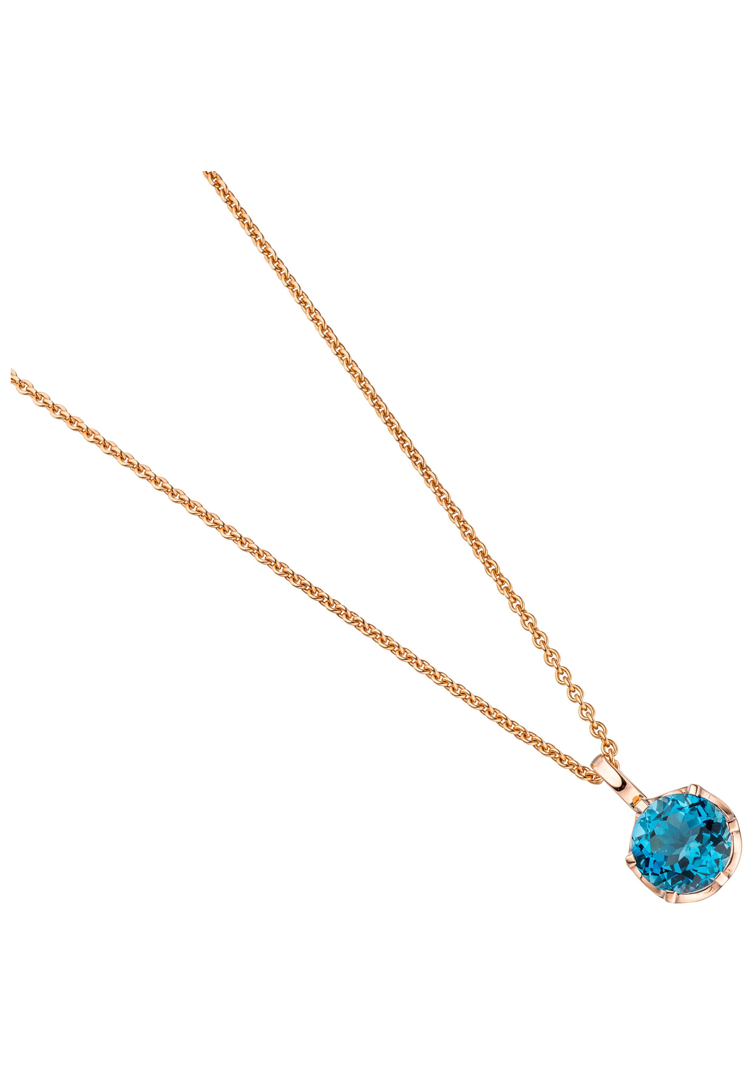 JOBO Runder Anhänger, rund 585 Roségol...