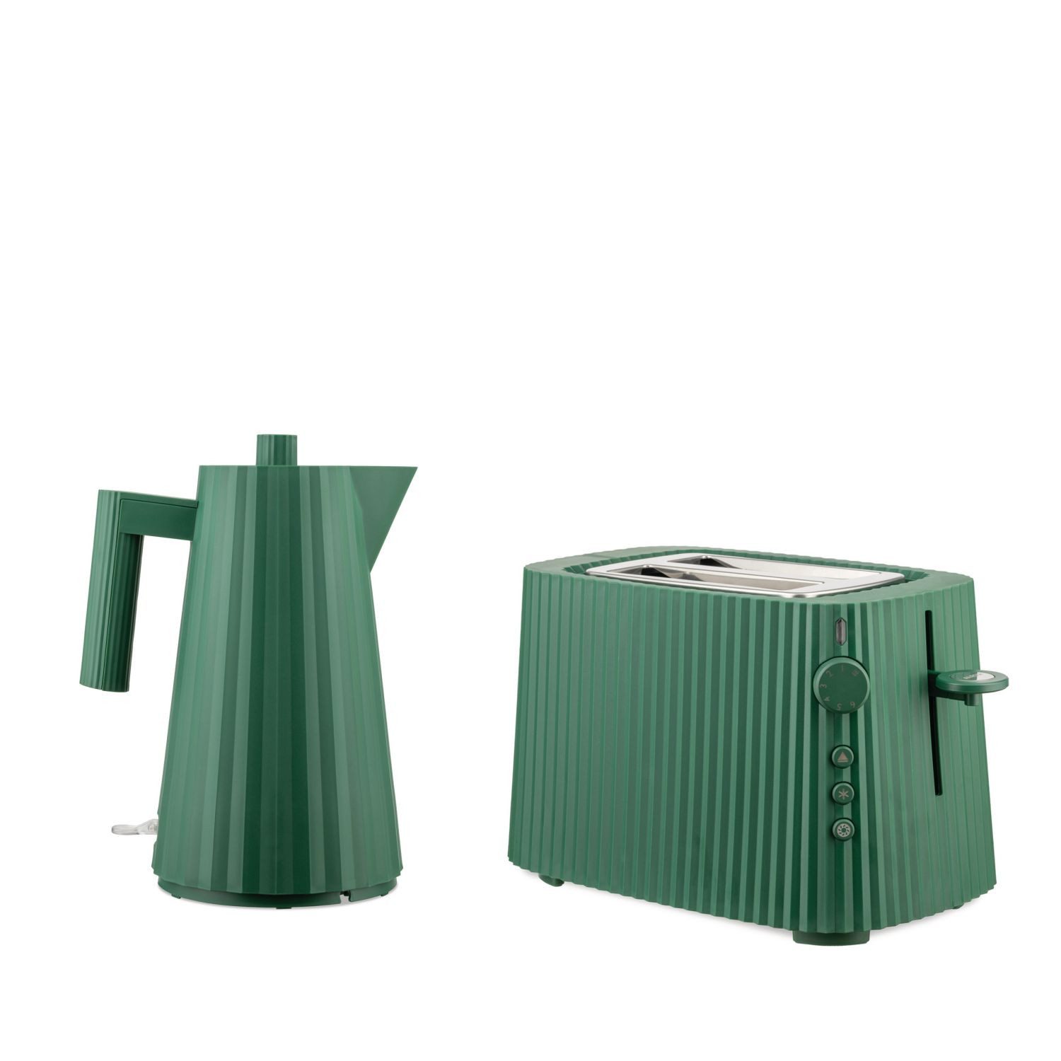 Alessi Wasserkocher und Тостеры Plissé Grün, 1,7 l, 2400 W