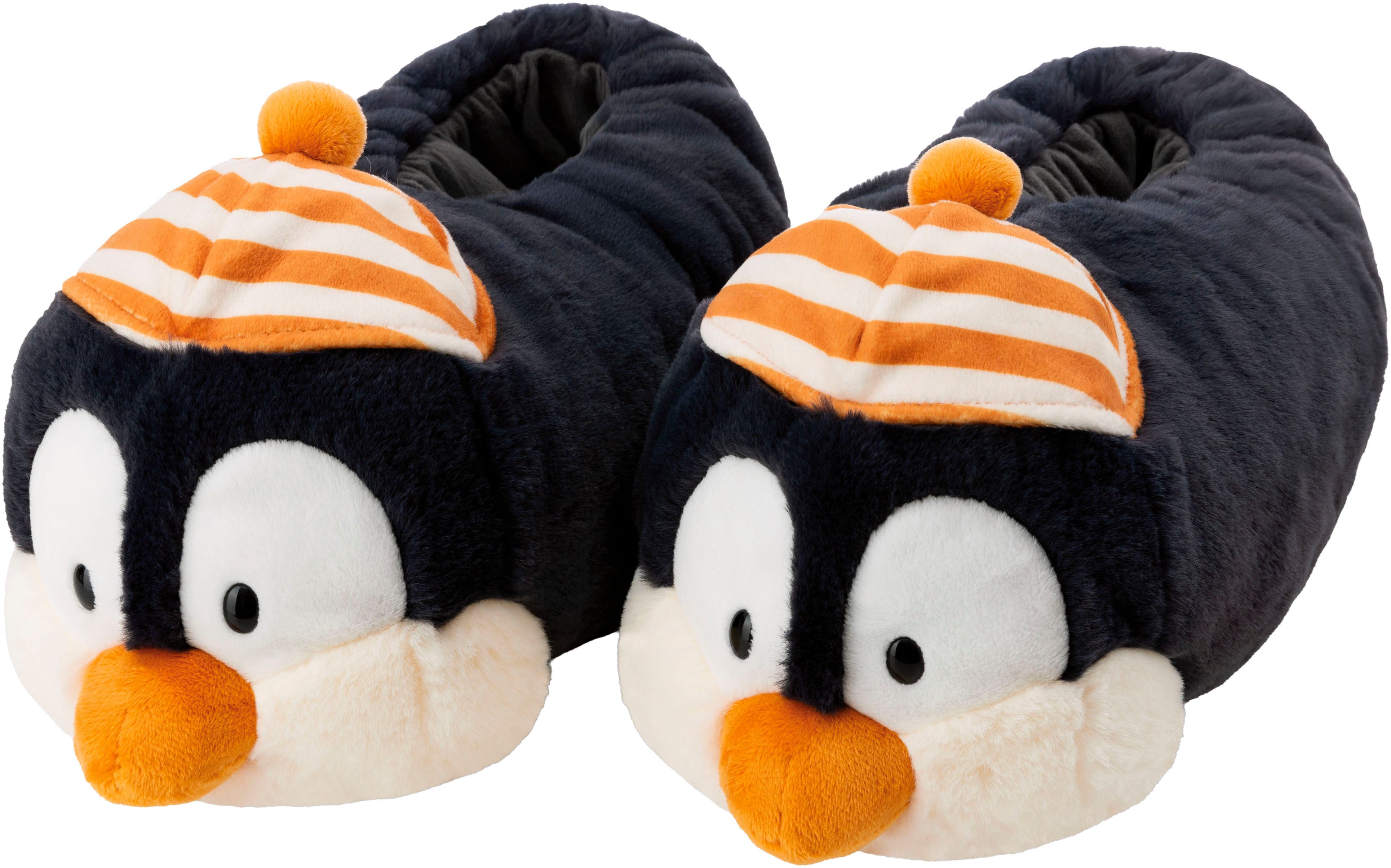 Nici Pinguin Peppi Plüsch Hausschuhe
