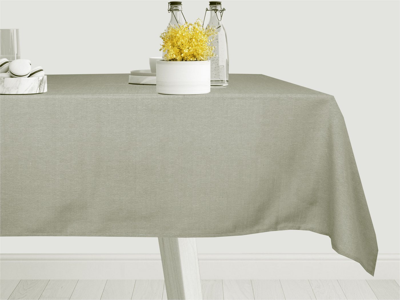OTTO home Tischdecke Aolva (1-tlg), verschiedene Größen, moderner Uni, Esszimmer, Küche