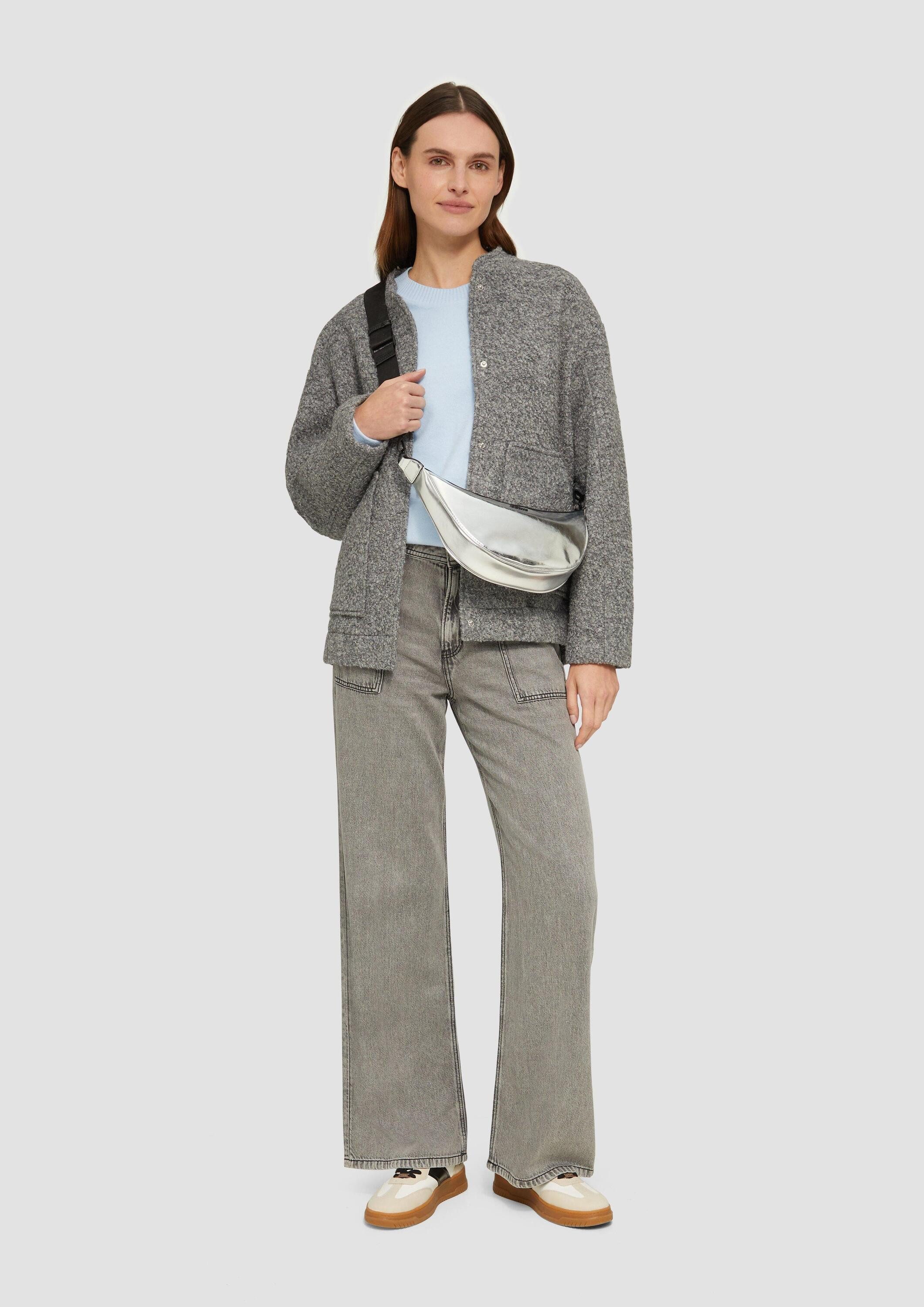 s.Oliver Schultertasche Tasche, Schultertasche in Metallic-Optik günstig online kaufen