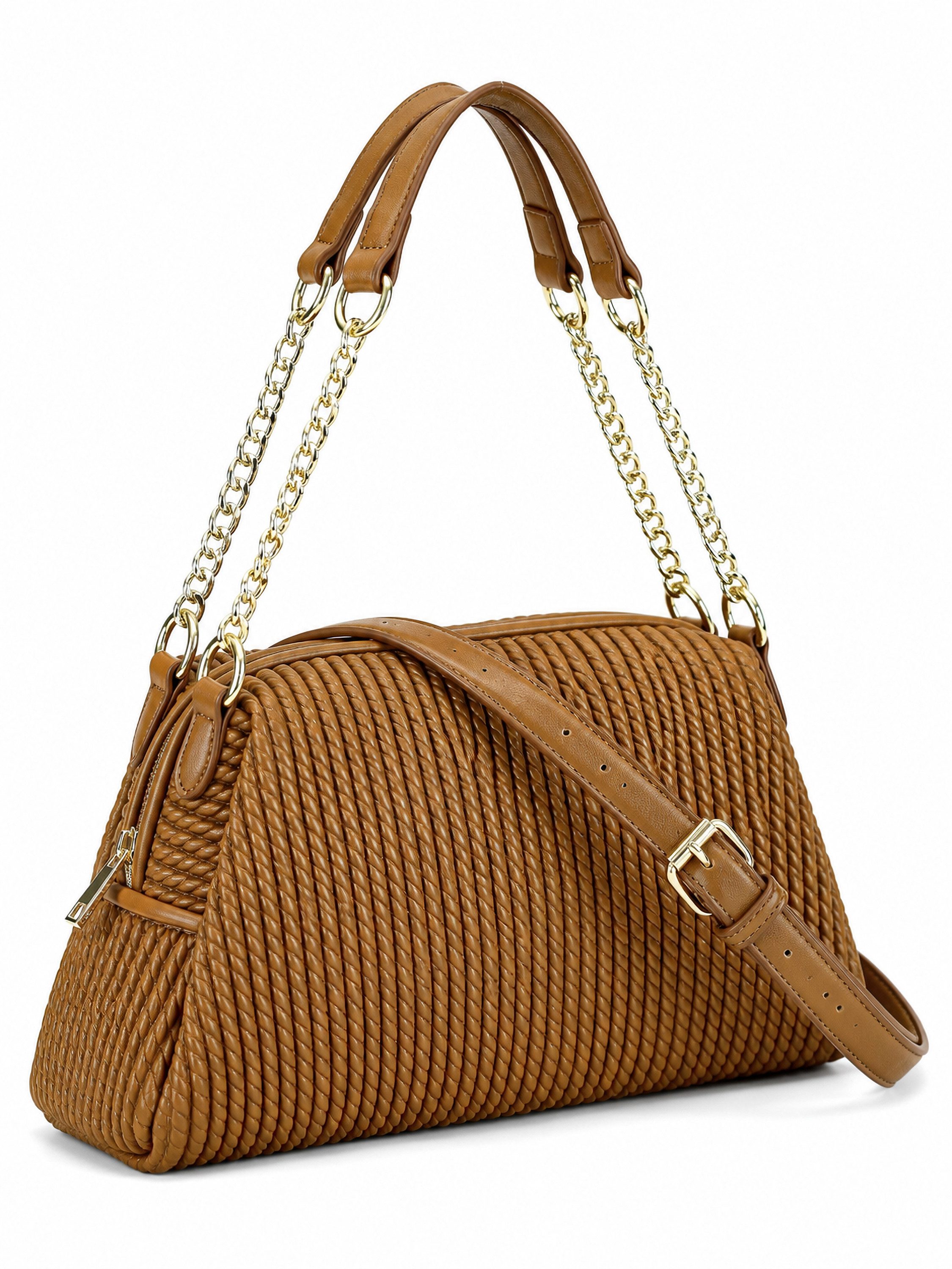 COLLEZIONE ALESSANDRO Schultertasche Audrey, elegante Tasche in modischem Material